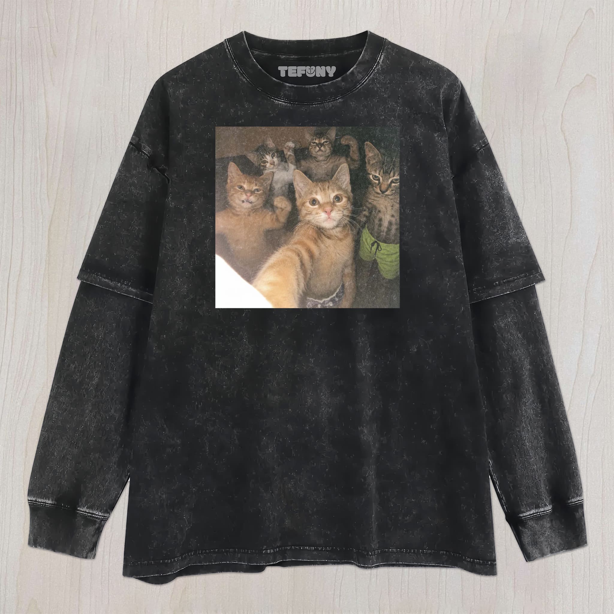 WACKY CATV4 UNISEX TEE, TANK TOP, LAYERED LS, SWEATSHIRT & HOODIE