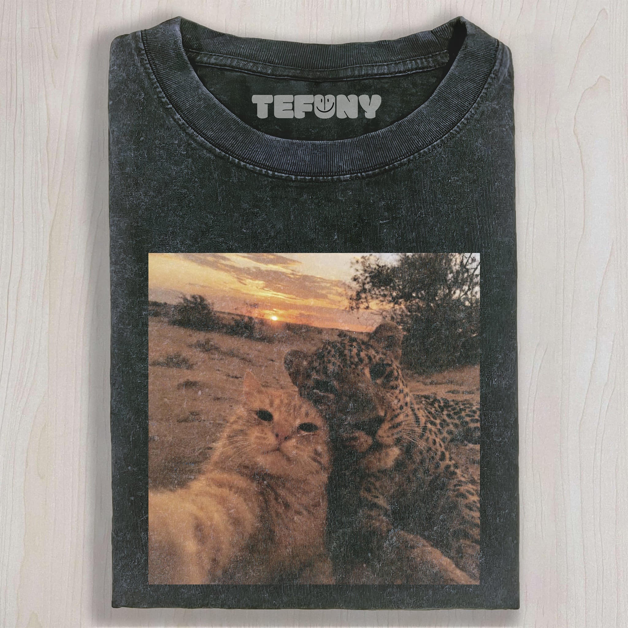 WACKY CAT & LEOPARD UNISEX TEE, TANK TOP, LAYERED LS, SWEATSHIRT & HOODIE