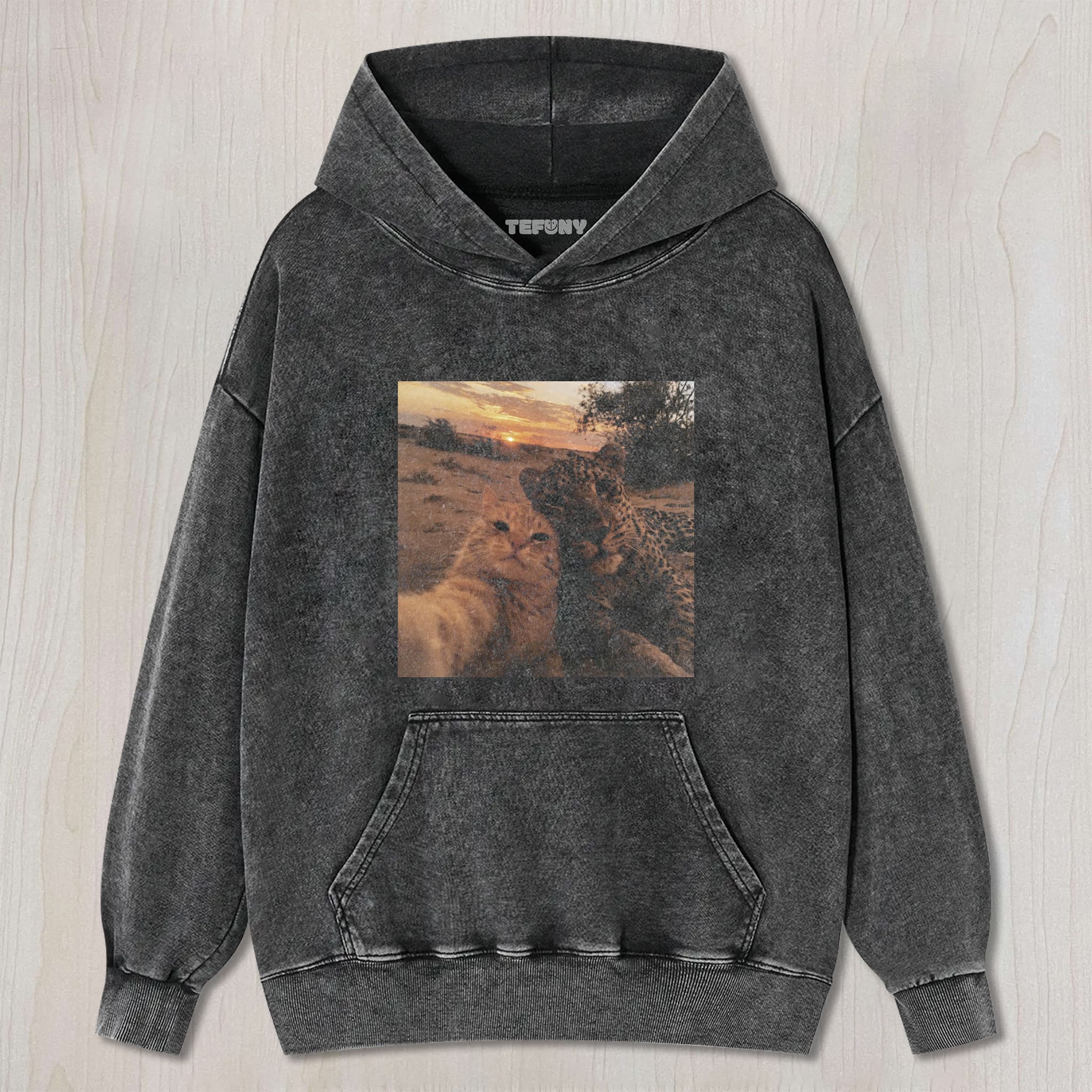 WACKY CAT & LEOPARD UNISEX TEE, TANK TOP, LAYERED LS, SWEATSHIRT & HOODIE