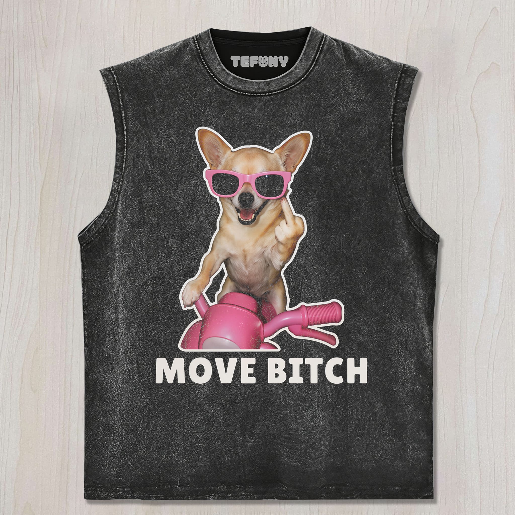 WACKY DOG V3 T-SHIRT UNISEX TEE, TANK TOP, LAYERED LS, SWEATSHIRT & HOODIE