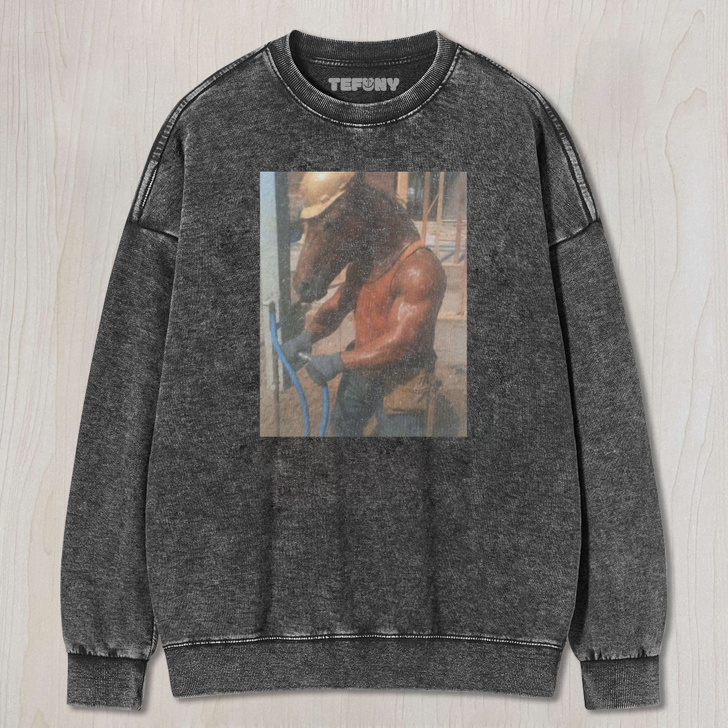 WACKY HORSE UNISEX TEE, TANK TOP, LAYERED LS, SWEATSHIRT & HOODIE