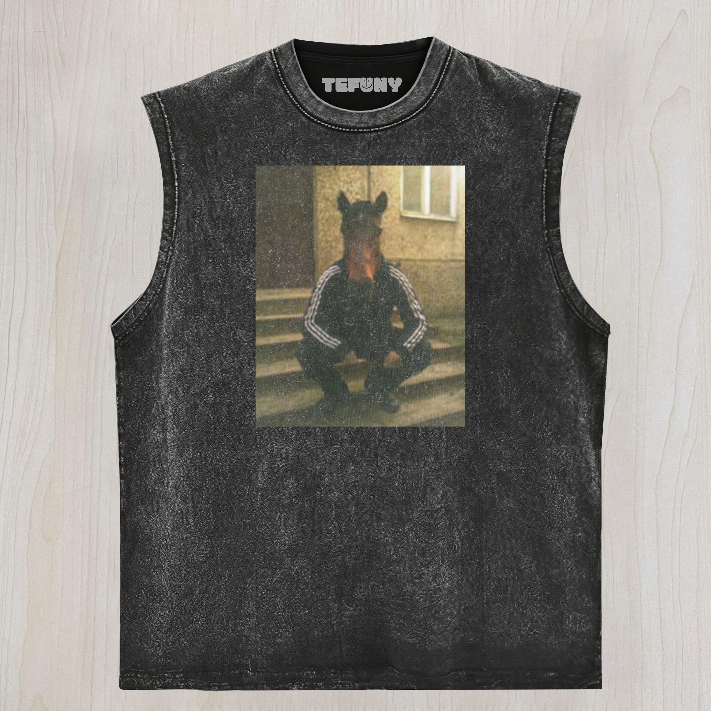 WACKY HORSE UNISEX TEE, TANK TOP, LAYERED LS, SWEATSHIRT & HOODIE
