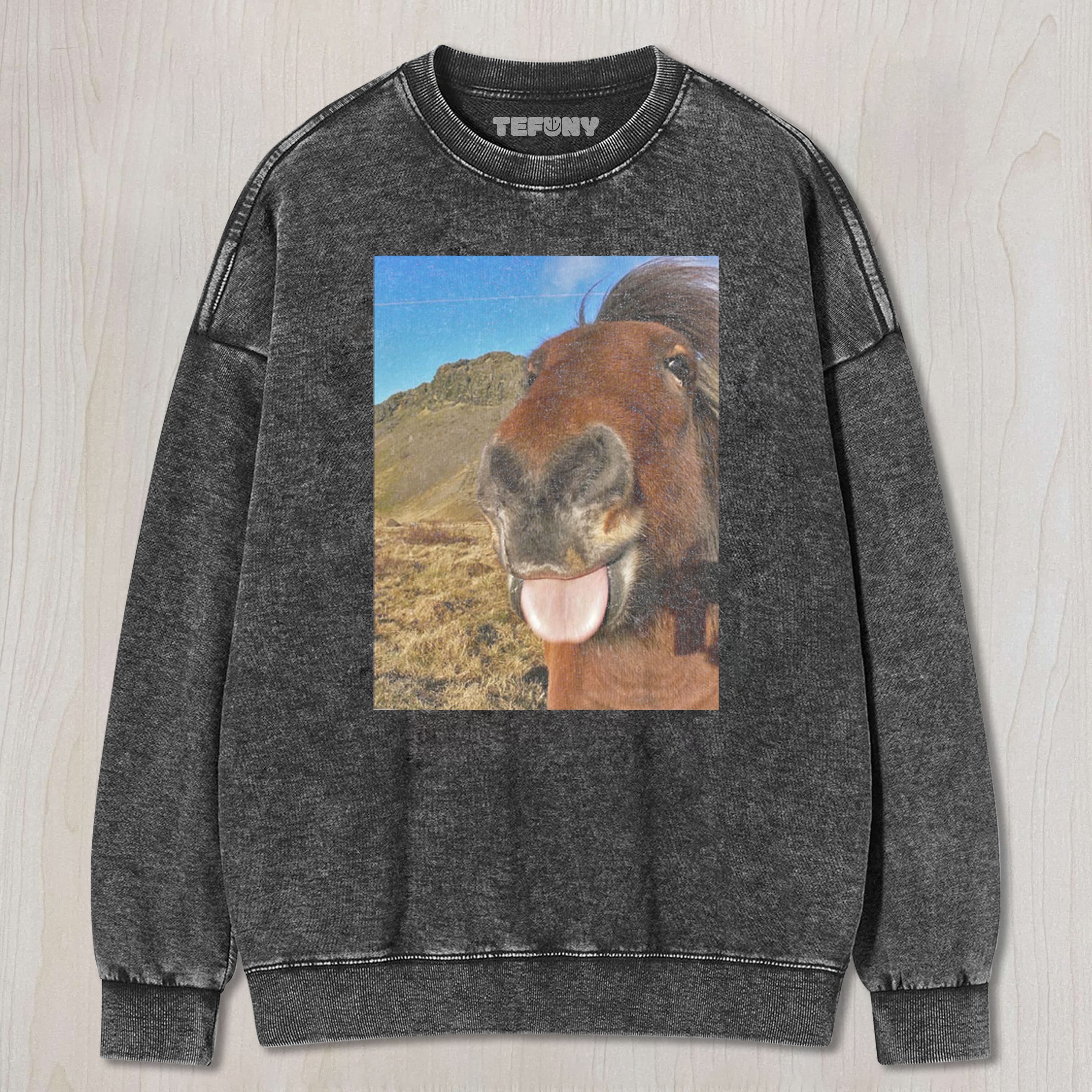 WACKY HORSE UNISEX TEE, TANK TOP, LAYERED LS, SWEATSHIRT & HOODIE