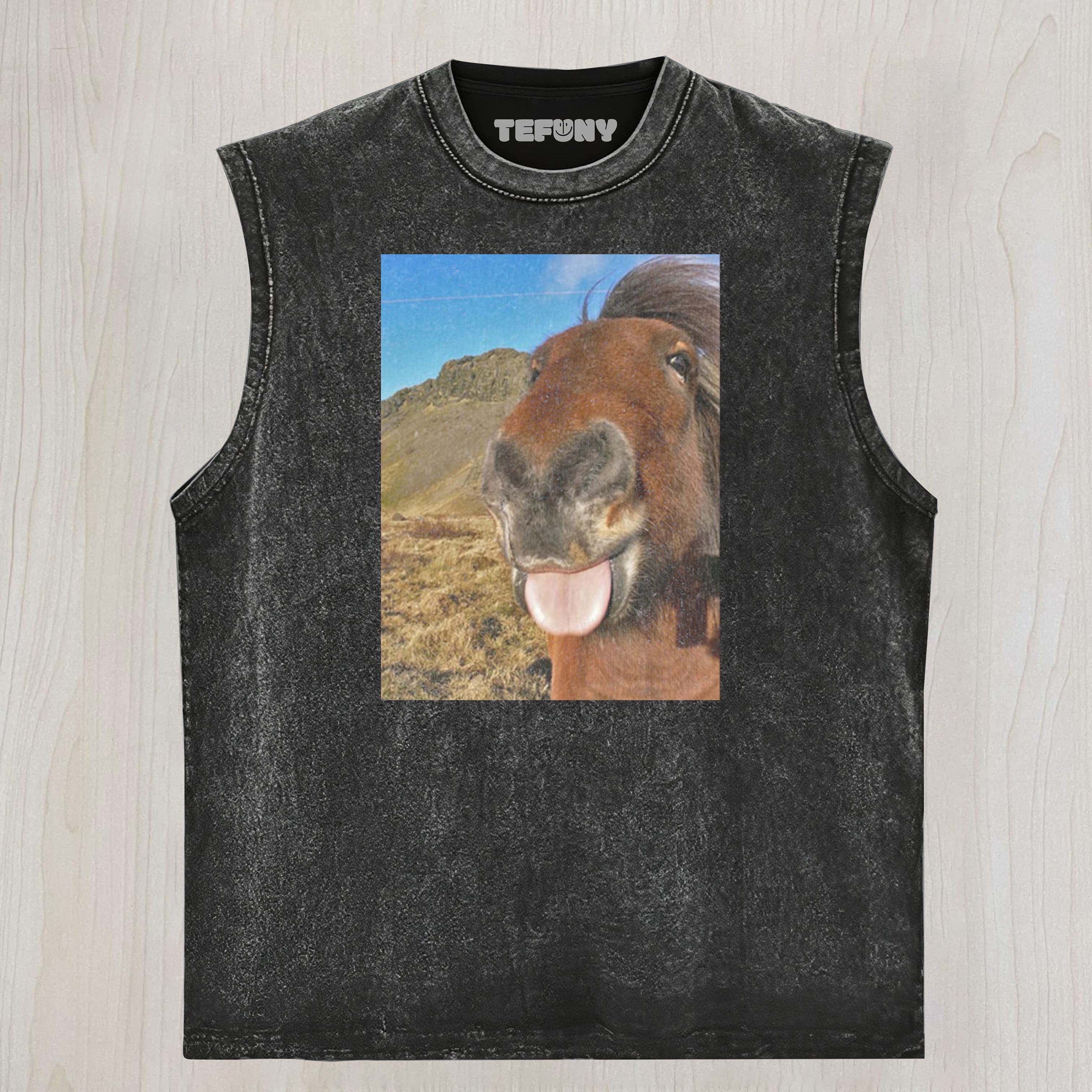 WACKY HORSE UNISEX TEE, TANK TOP, LAYERED LS, SWEATSHIRT & HOODIE