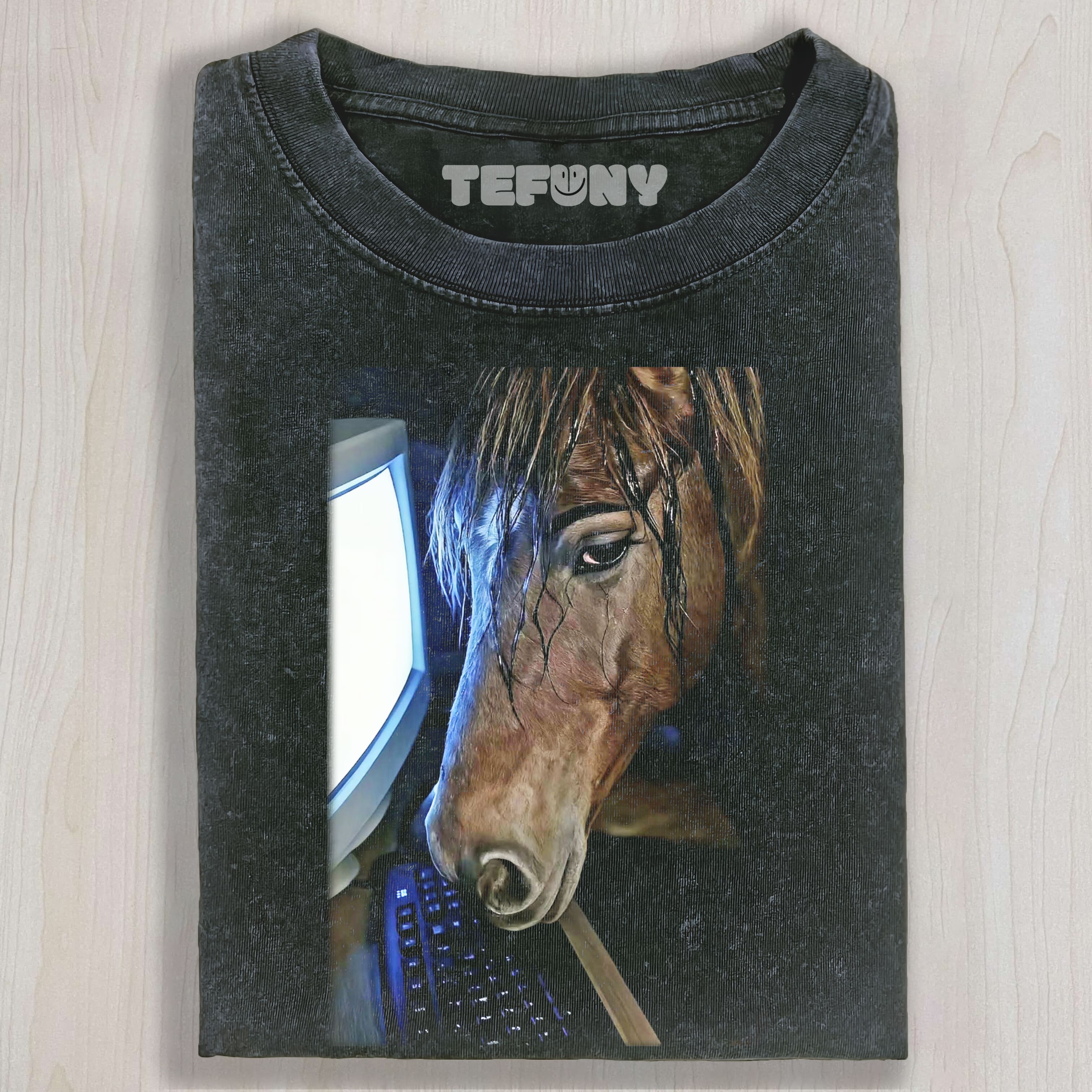WACKY HORSE VINTAGE WASHED A10 TEE & SWEAT & HOOD