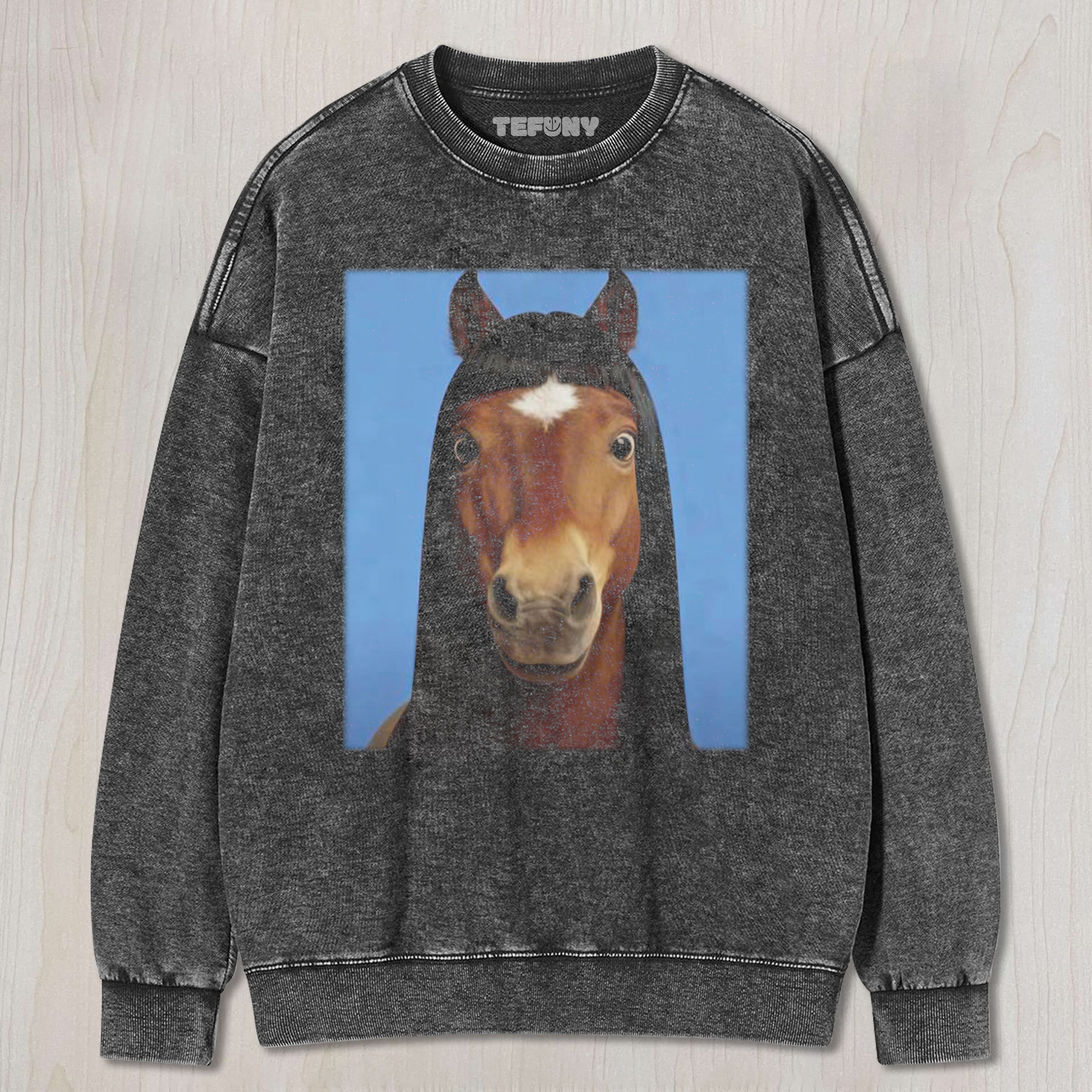 WACKY HORSE VINTAGE WASHED A12 TEE & SWEAT & HOOD