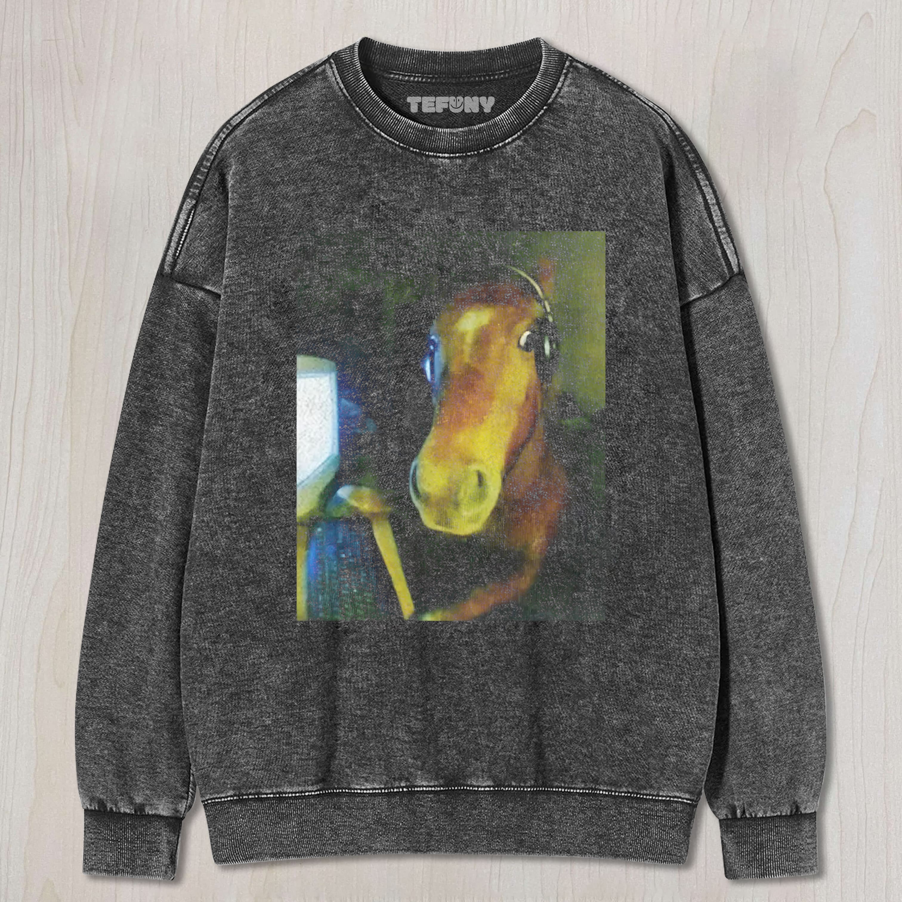 WACKY HORSE VINTAGE WASHED A2 TEE & SWEAT & HOOD