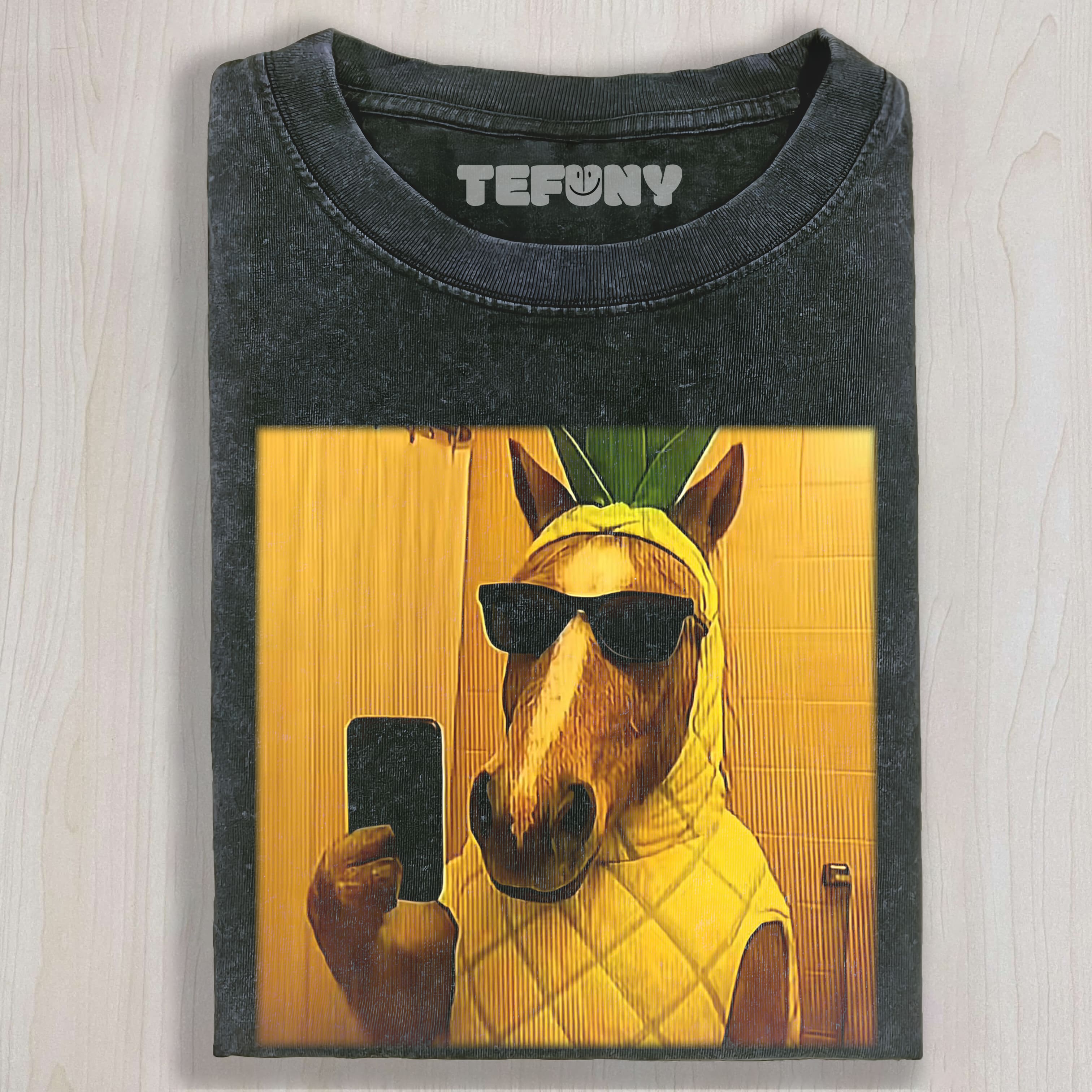 WACKY HORSE VINTAGE WASHED A3 TEE & SWEAT & HOOD