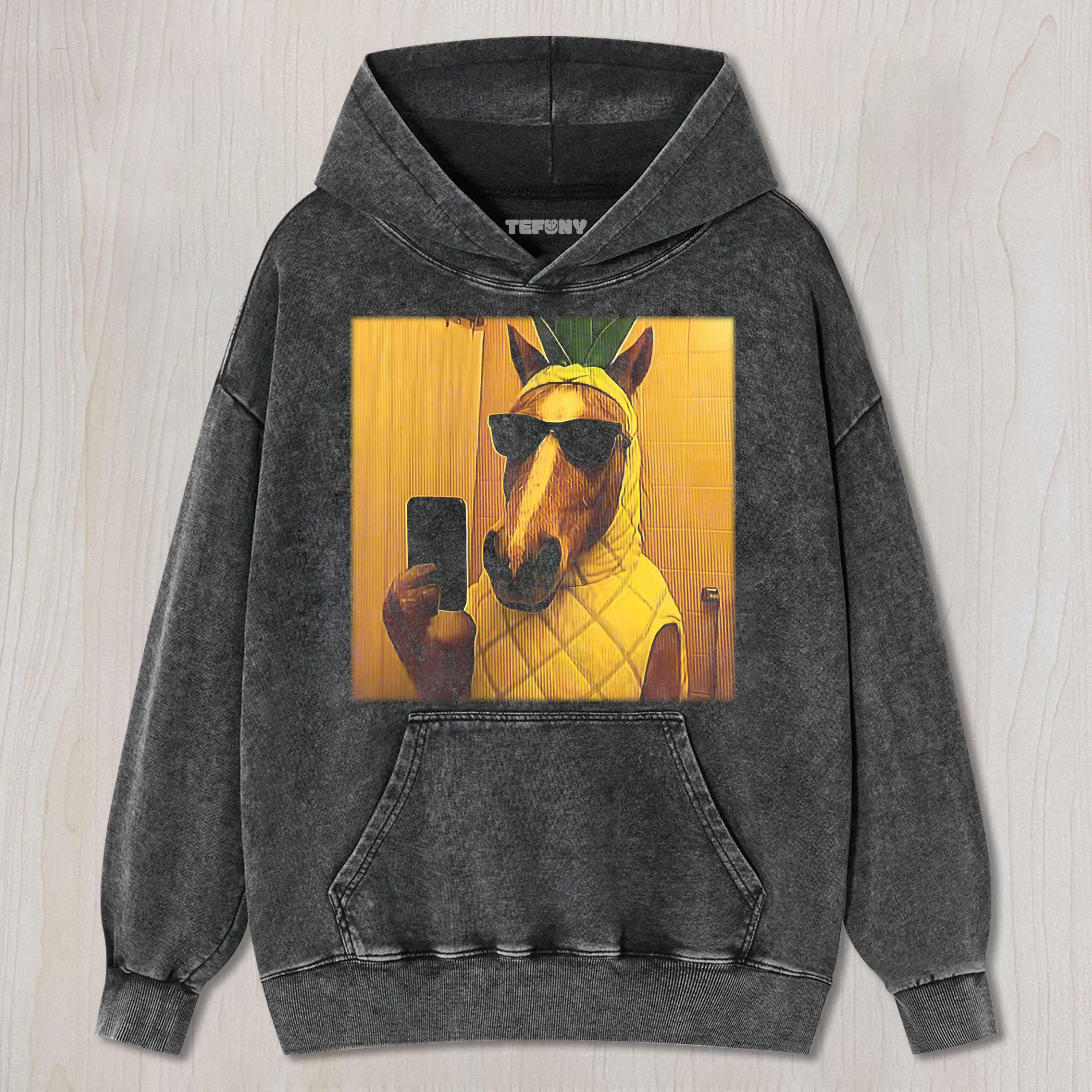 WACKY HORSE VINTAGE WASHED A3 TEE & SWEAT & HOOD