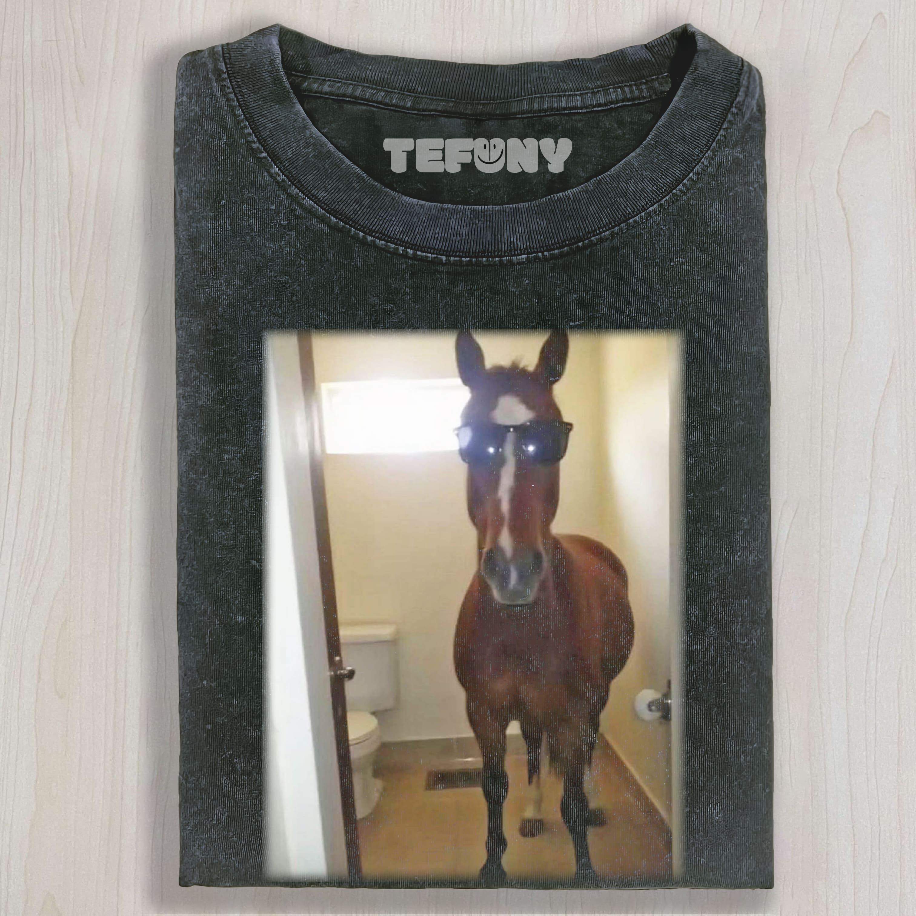 WACKY HORSE VINTAGE WASHED A4 TEE & SWEAT & HOOD