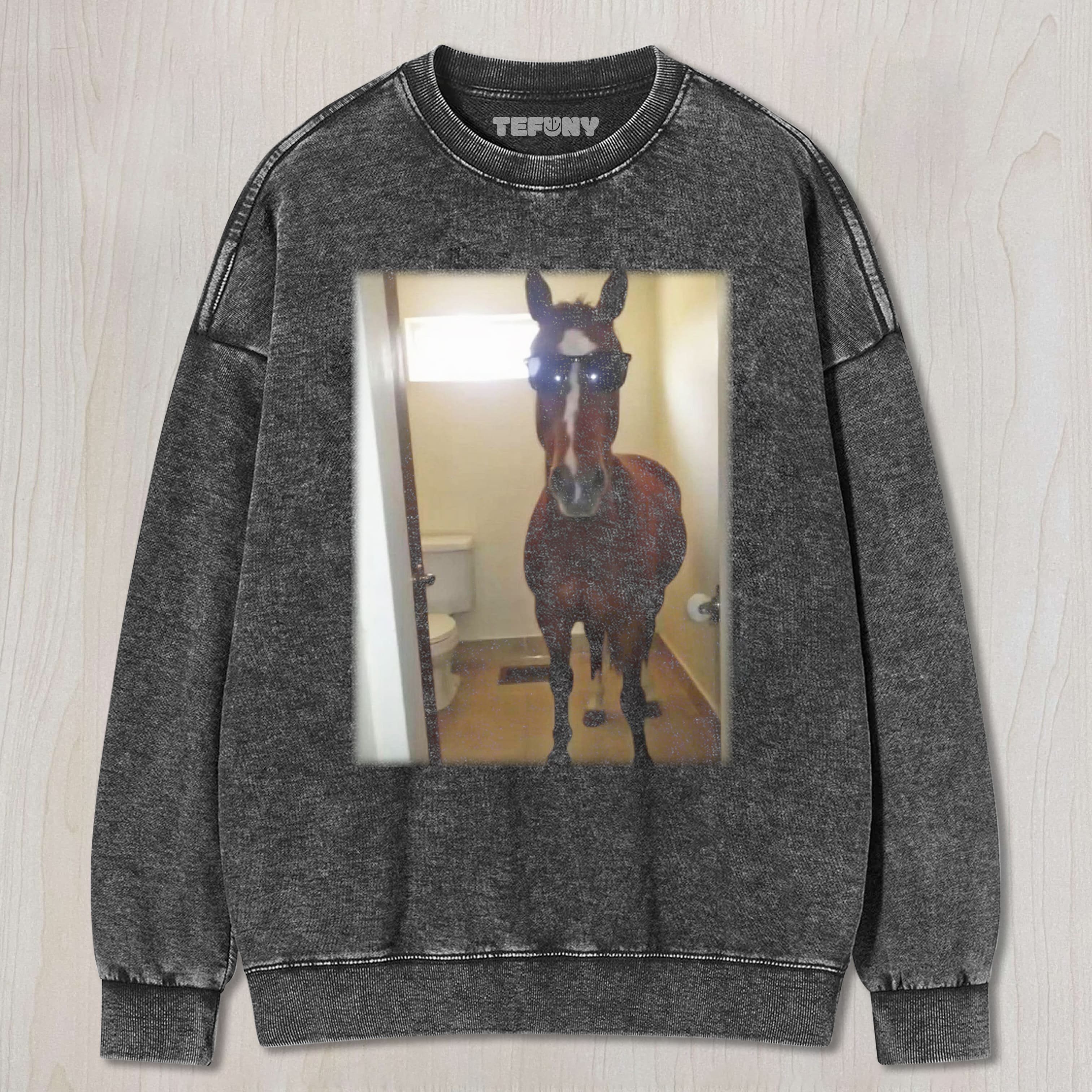 WACKY HORSE VINTAGE WASHED A4 TEE & SWEAT & HOOD