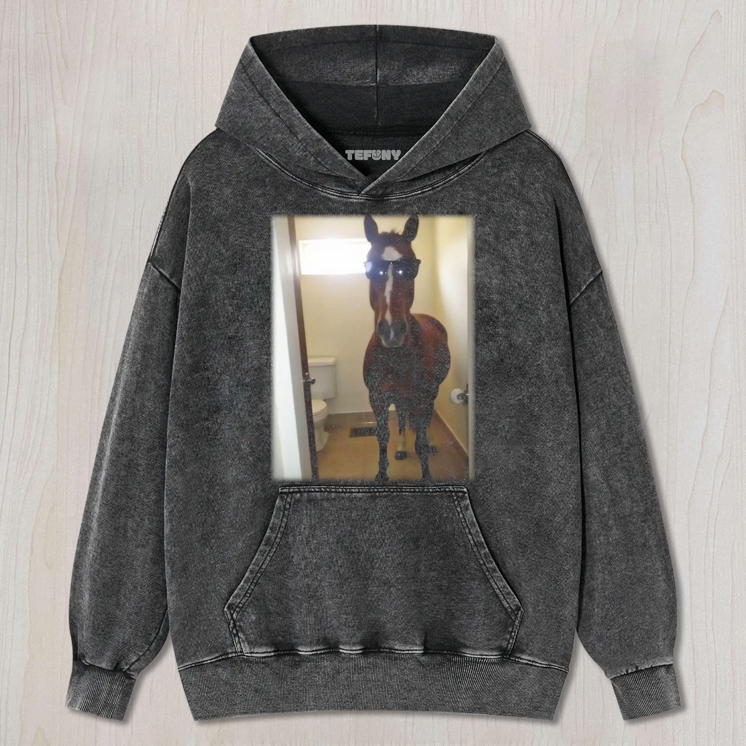 WACKY HORSE VINTAGE WASHED A4 TEE & SWEAT & HOOD