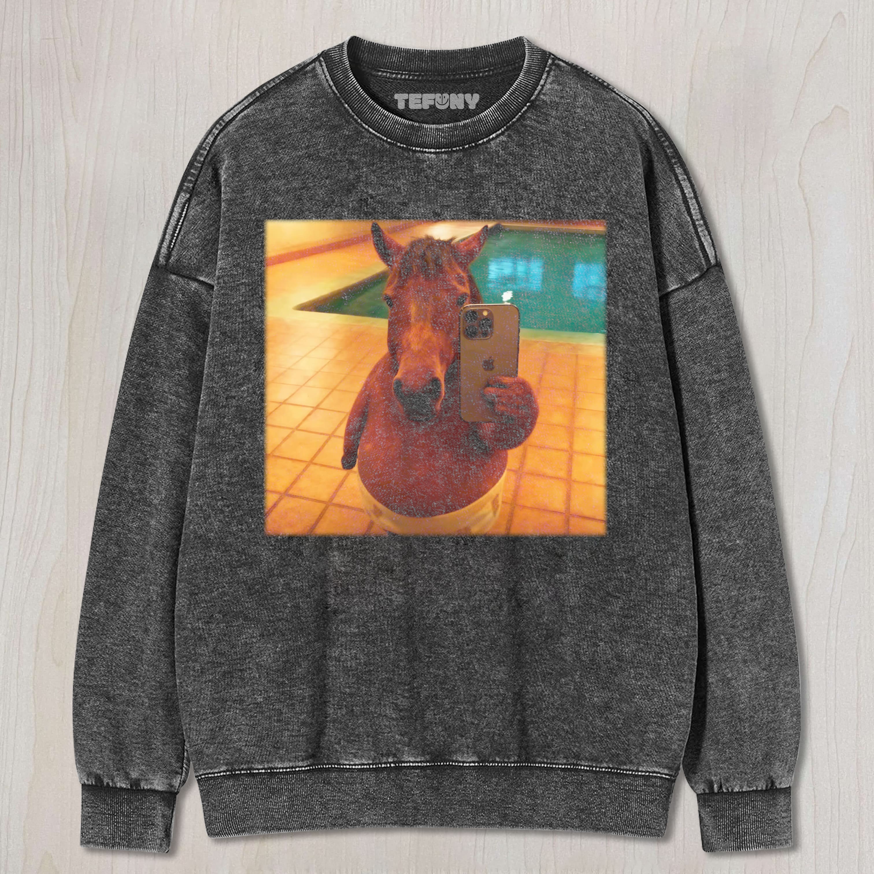 WACKY HORSE VINTAGE WASHED A5 TEE & SWEAT & HOOD