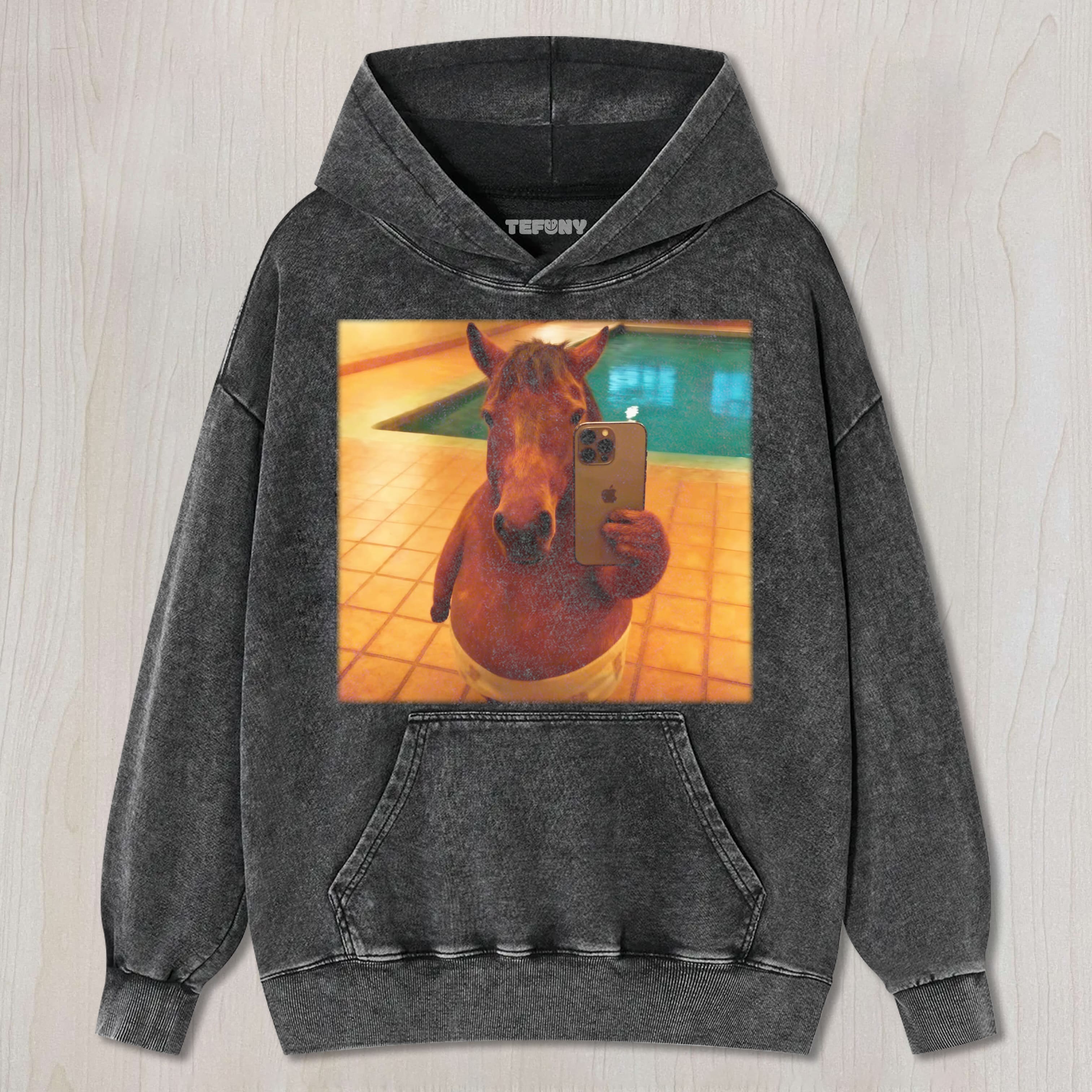WACKY HORSE VINTAGE WASHED A5 TEE & SWEAT & HOOD