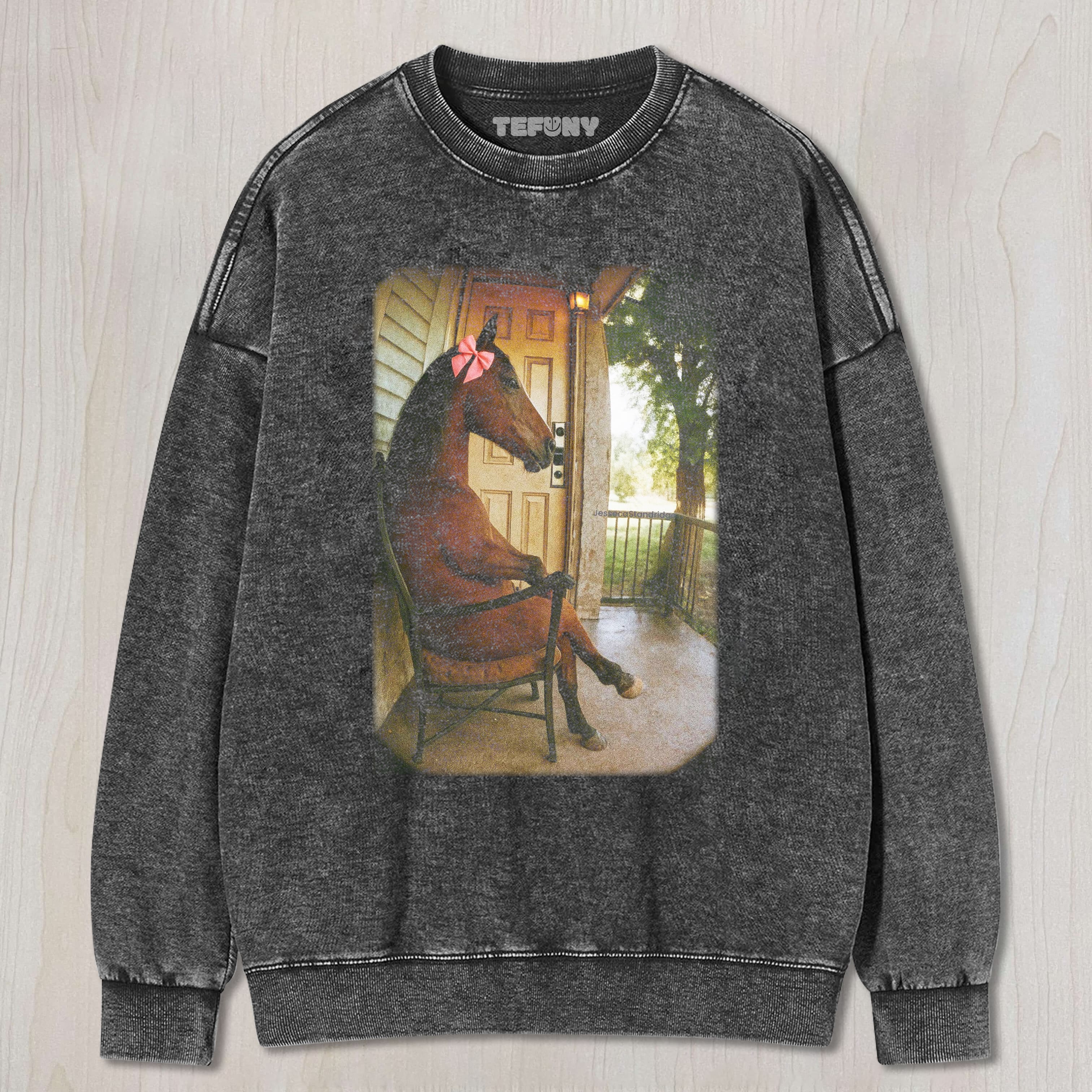 WACKY HORSE VINTAGE WASHED A6 TEE & SWEAT & HOOD
