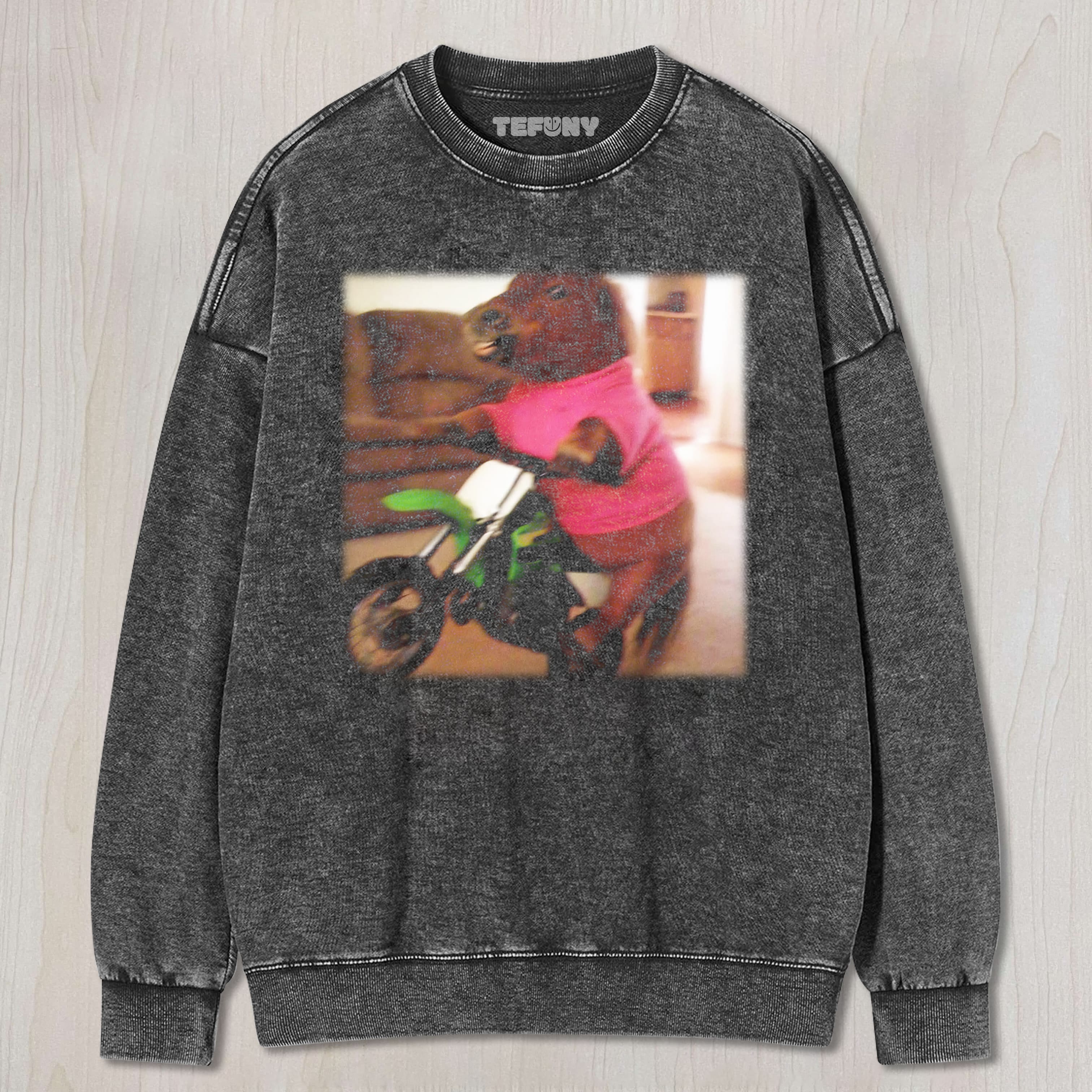 WACKY HORSE VINTAGE WASHED A7 TEE & SWEAT & HOOD