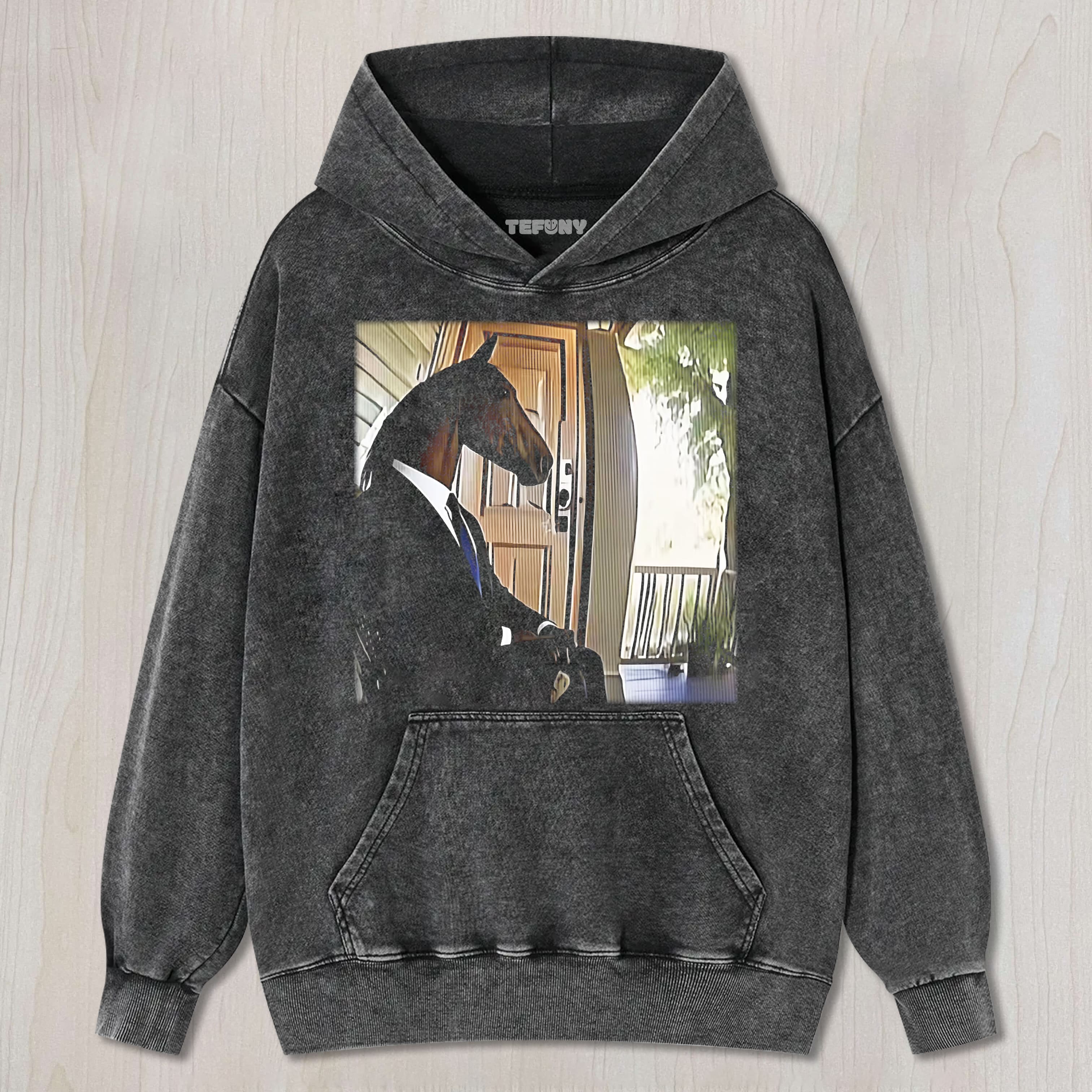 WACKY HORSE VINTAGE WASHED A8 TEE & SWEAT & HOOD