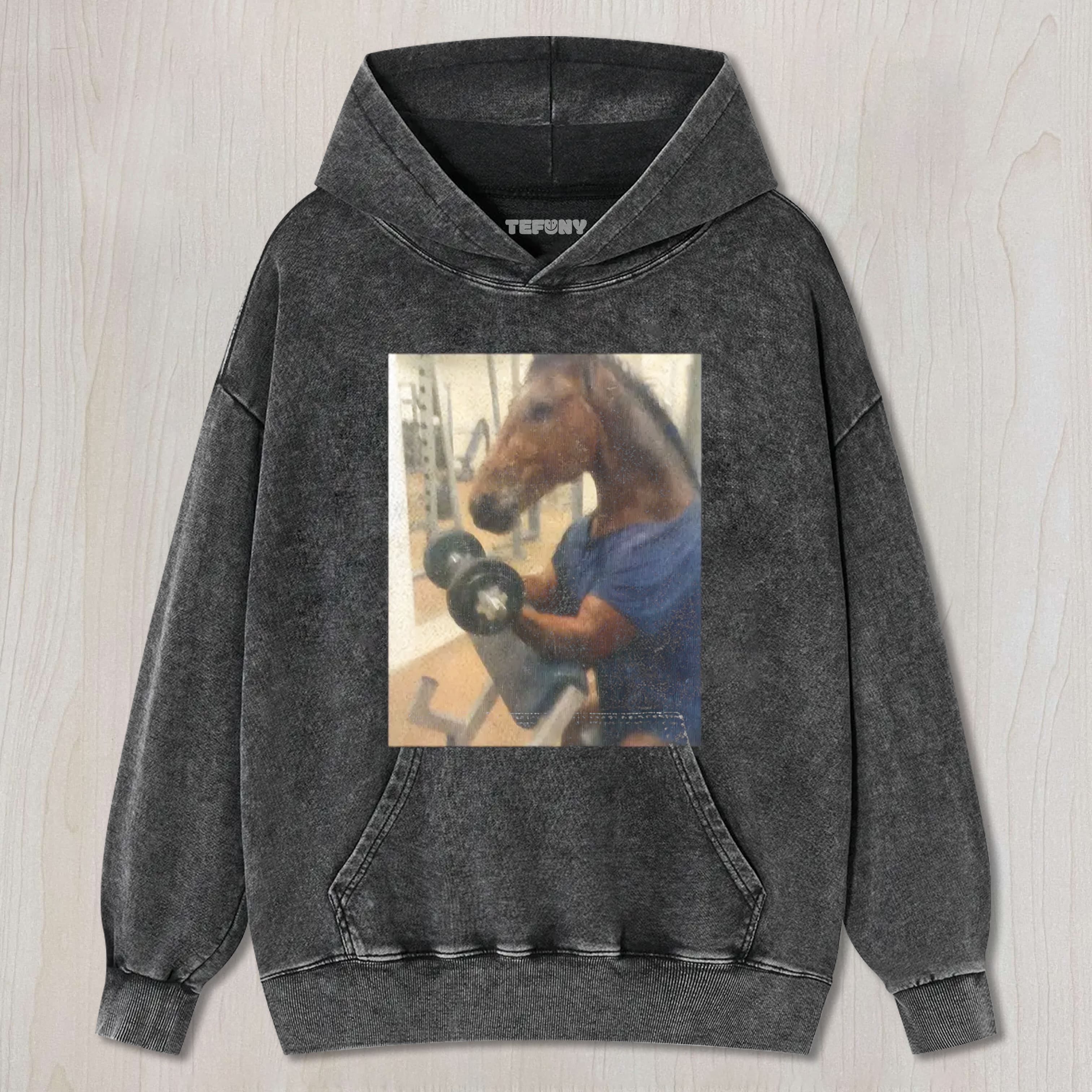 WACKY HORSE VINTAGE WASHED TEE & SWEAT & HOOD