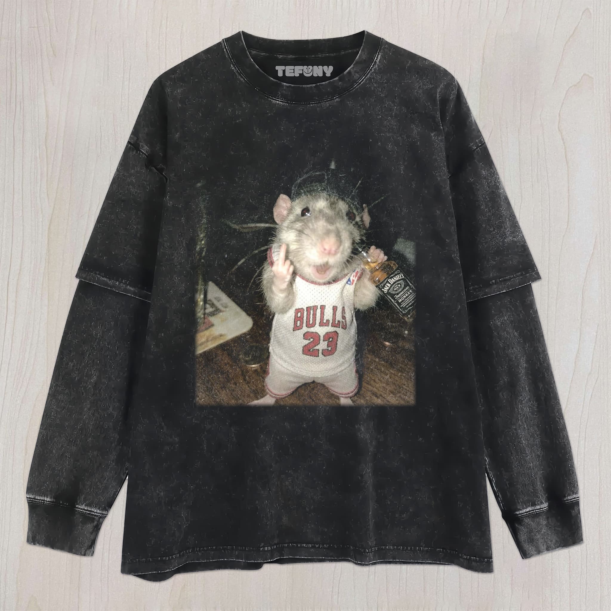 WACKY RAT V2 T-SHIRT UNISEX TEE, TANK TOP, LAYERED LS, SWEATSHIRT & HOODIE
