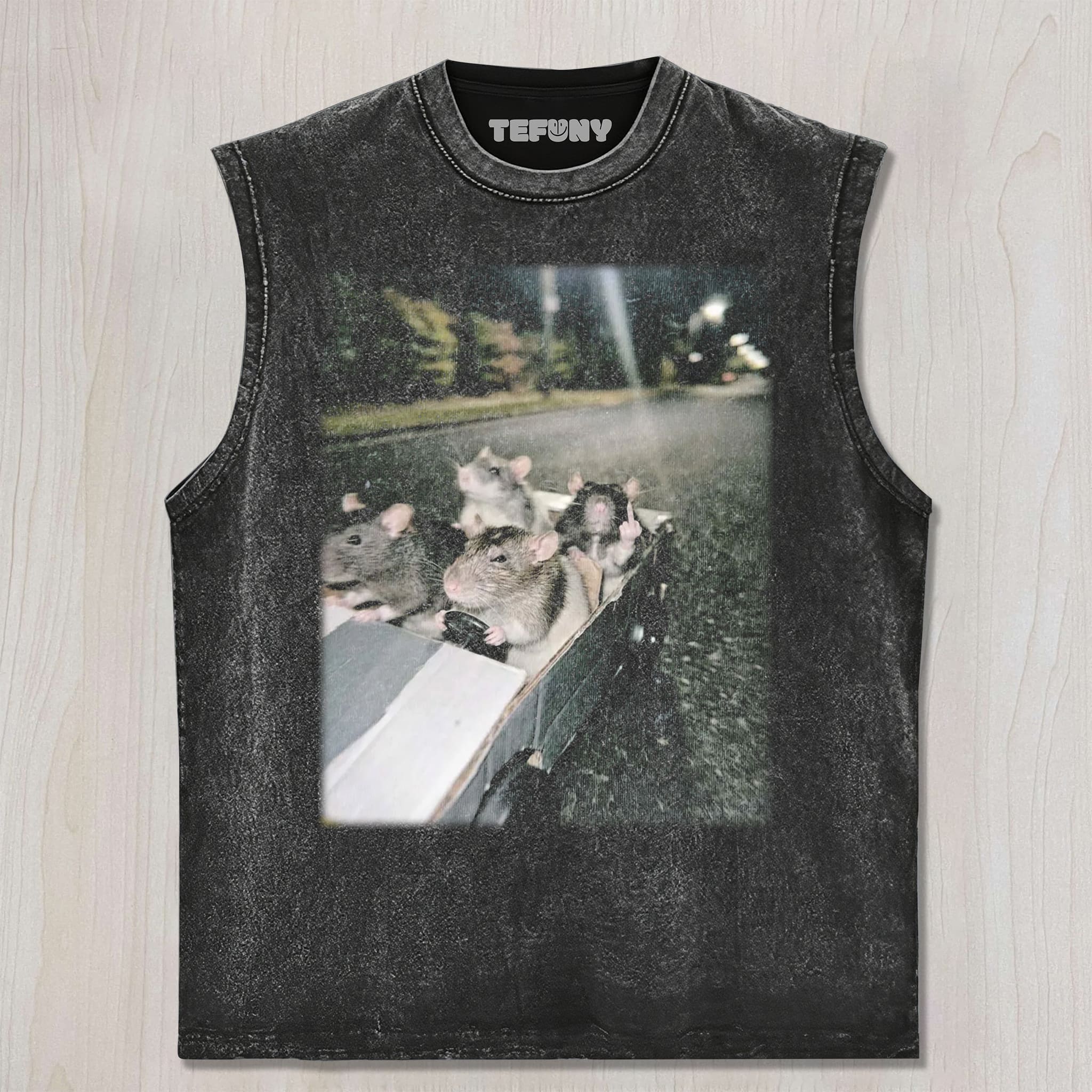WACKY RAT V3 T-SHIRT UNISEX TEE, TANK TOP, LAYERED LS, SWEATSHIRT & HOODIE