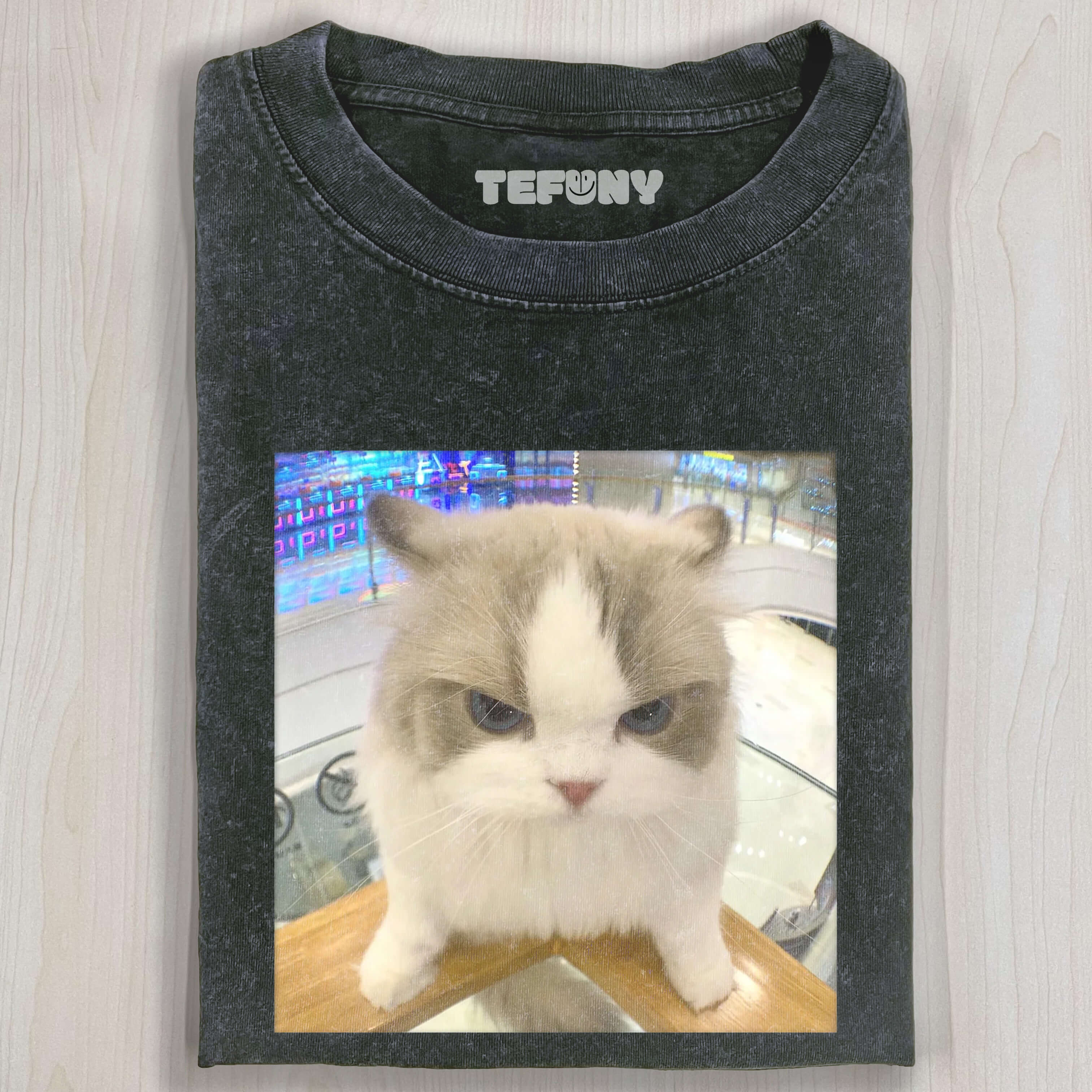 WACKY CAT Q1 T-SHIRT