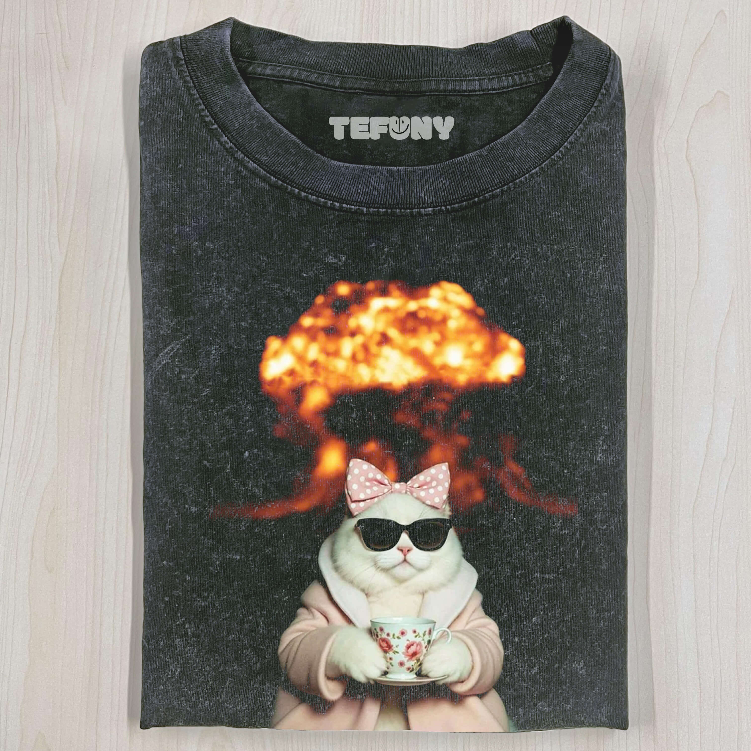 WACKY CAT T-SHIRT V1