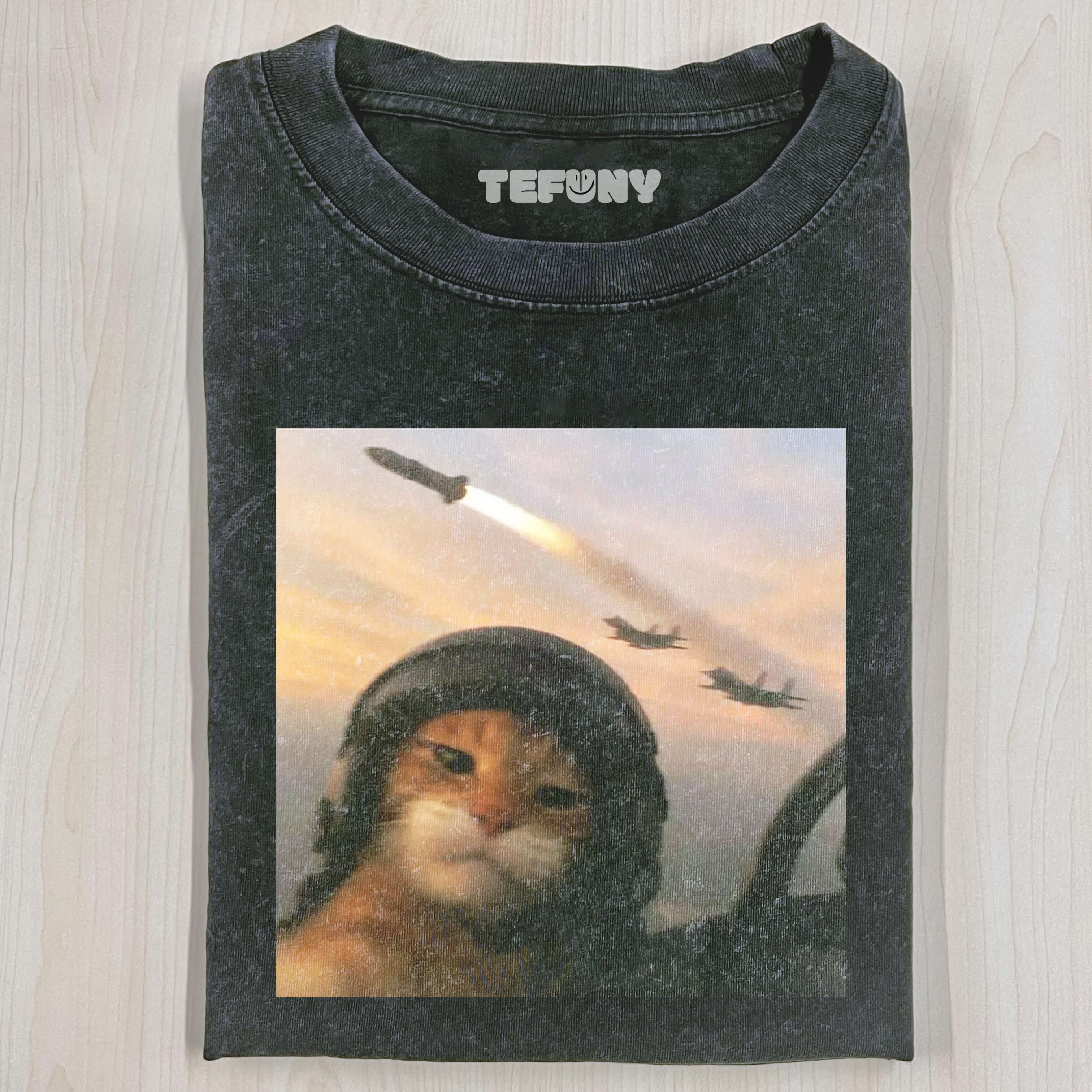 WACKY CAT T-SHIRT V1