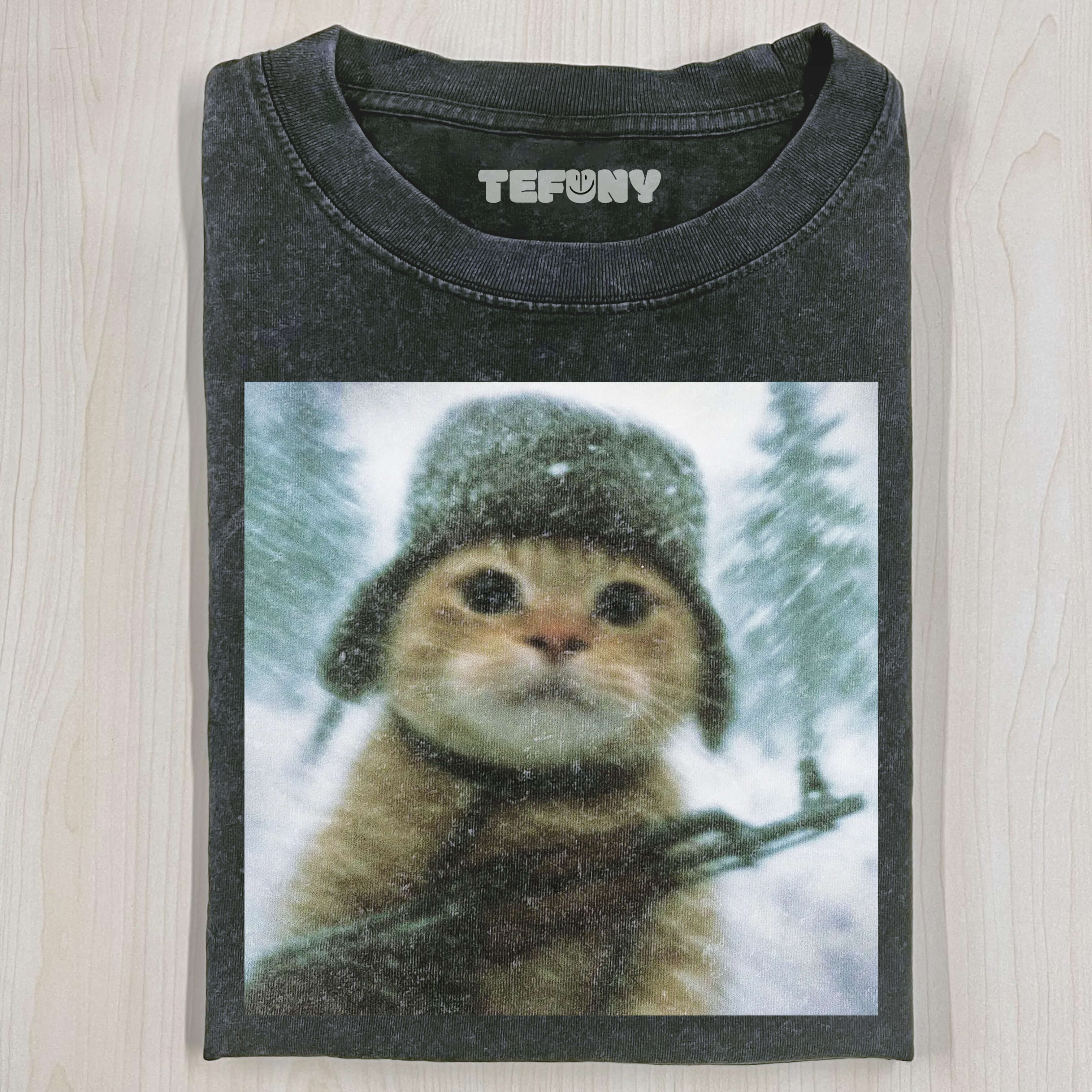 WACKY CAT T-SHIRT V9