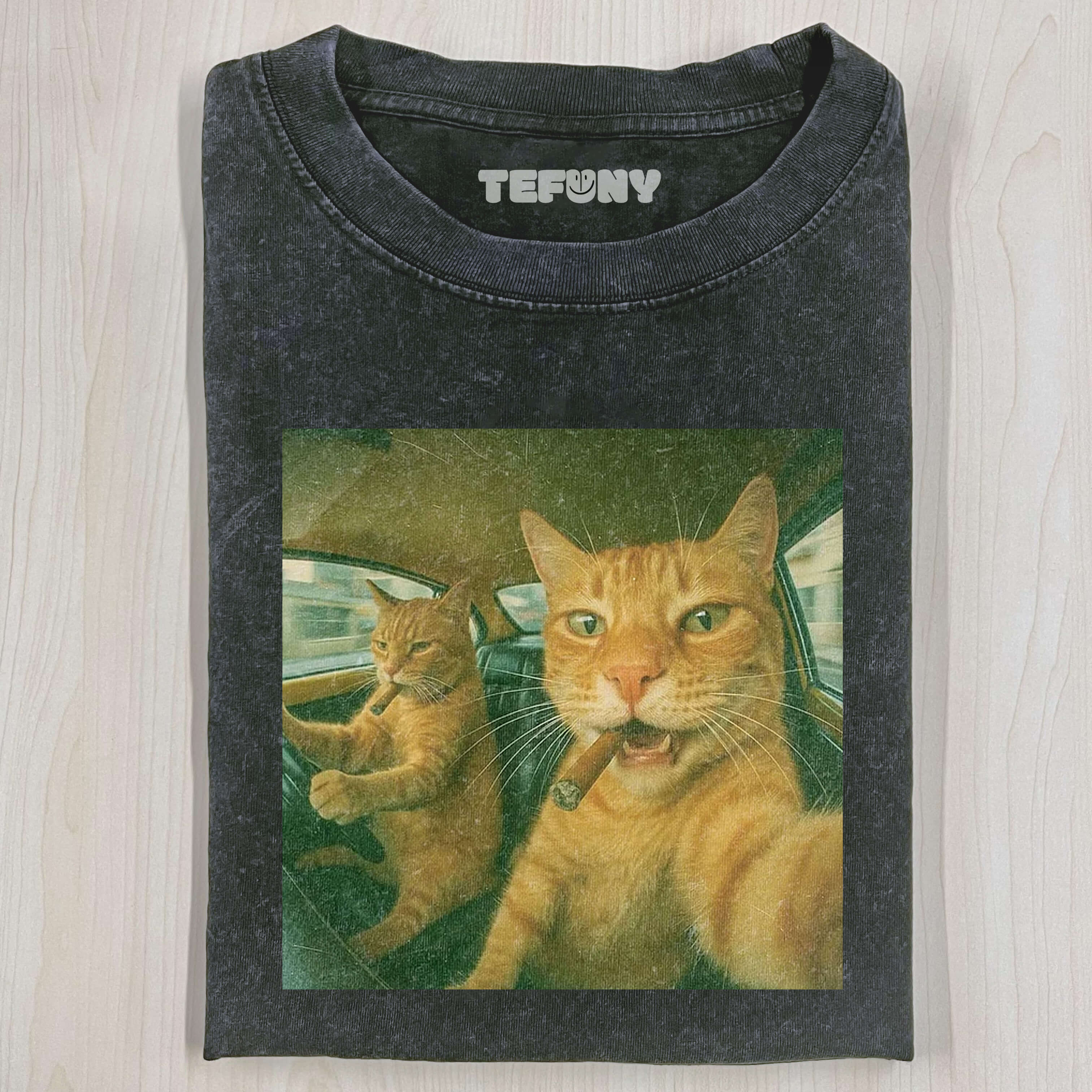 WACKY CAT T-SHIRT V9 T-SHIRT & LONG SLEEVES & HOODIES