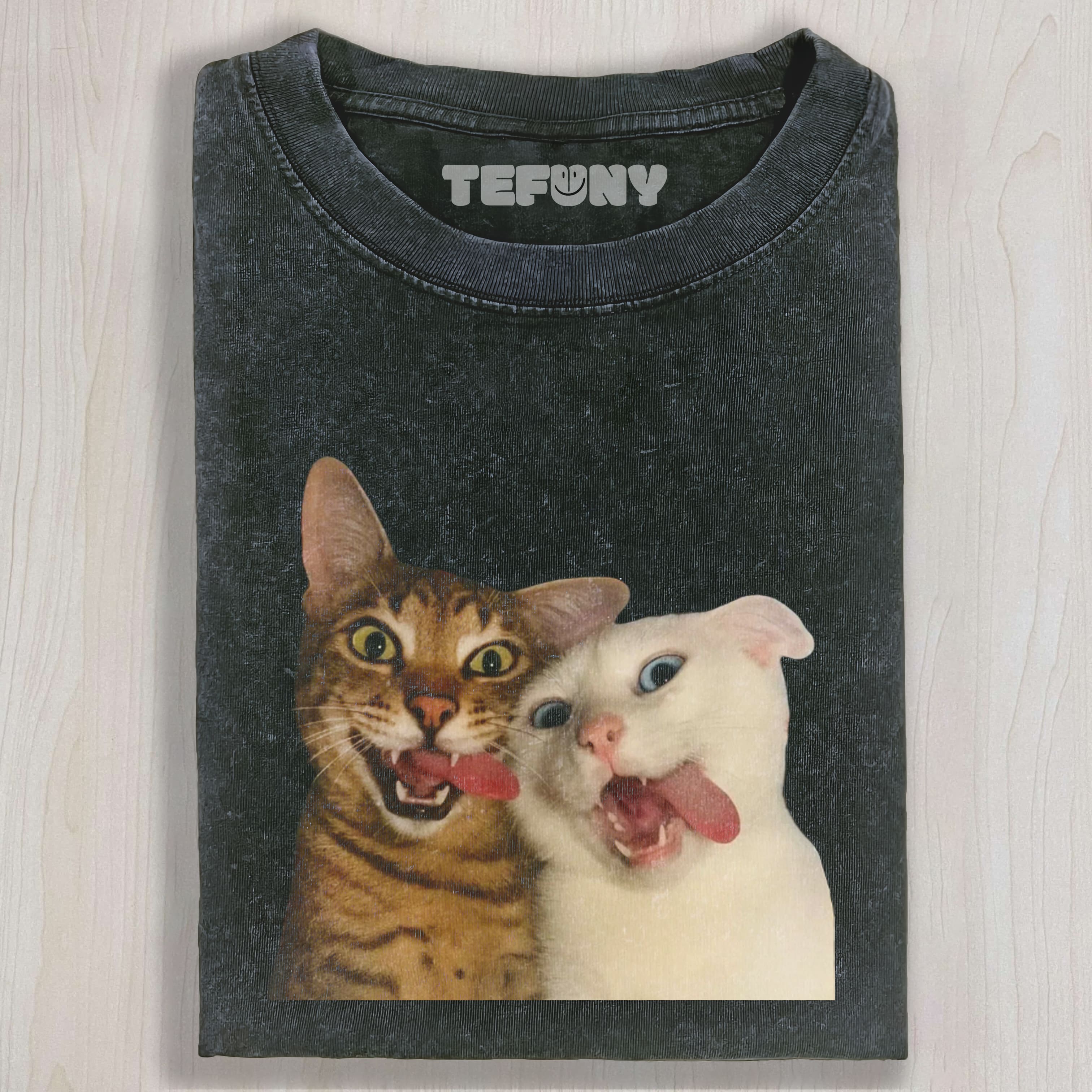WACKY CAT TEE & SWEAT & HOOD