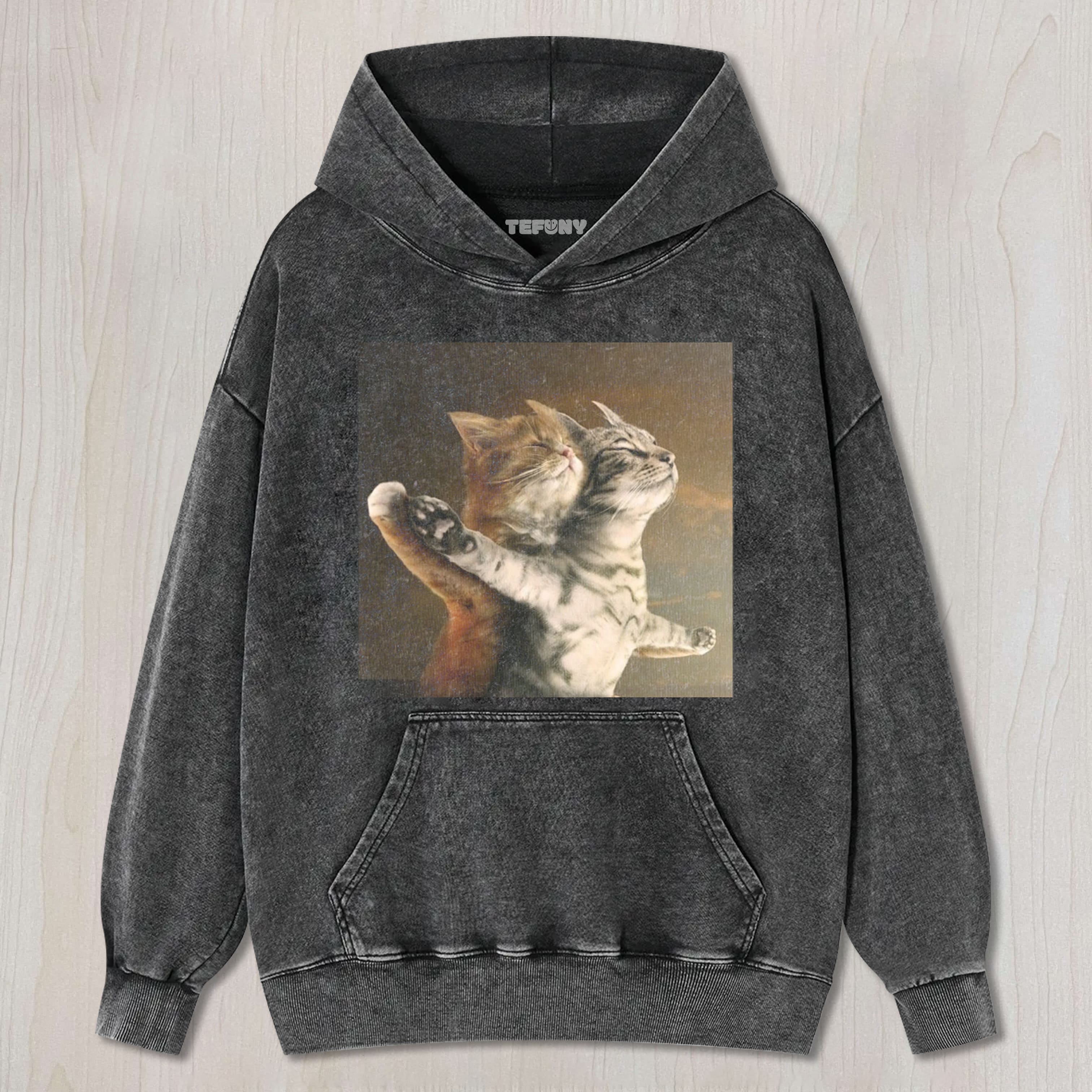 WACKY CAT TEE & SWEAT & HOOD