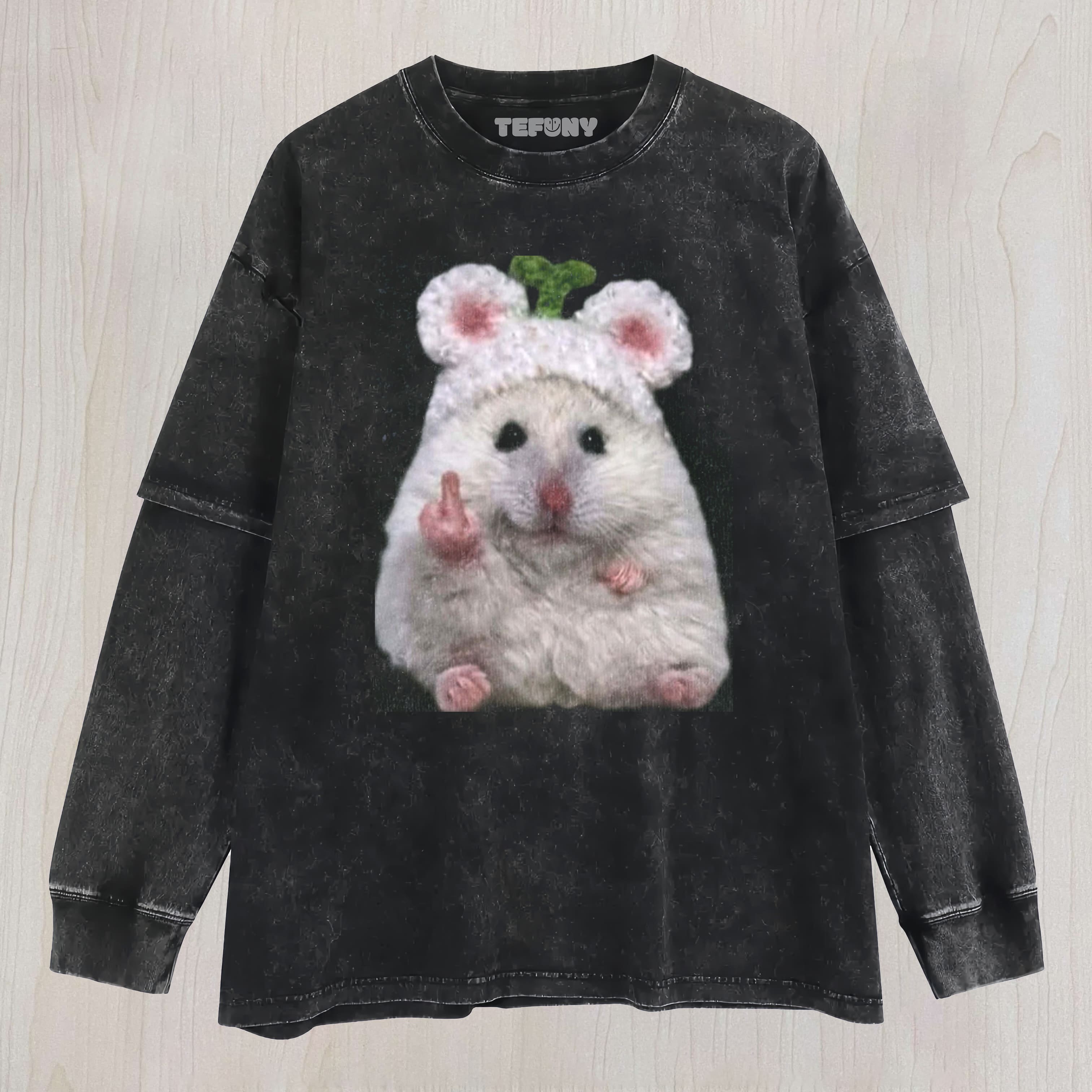WACKY HAMSTER-5 LAYERED LONG SLEEVE