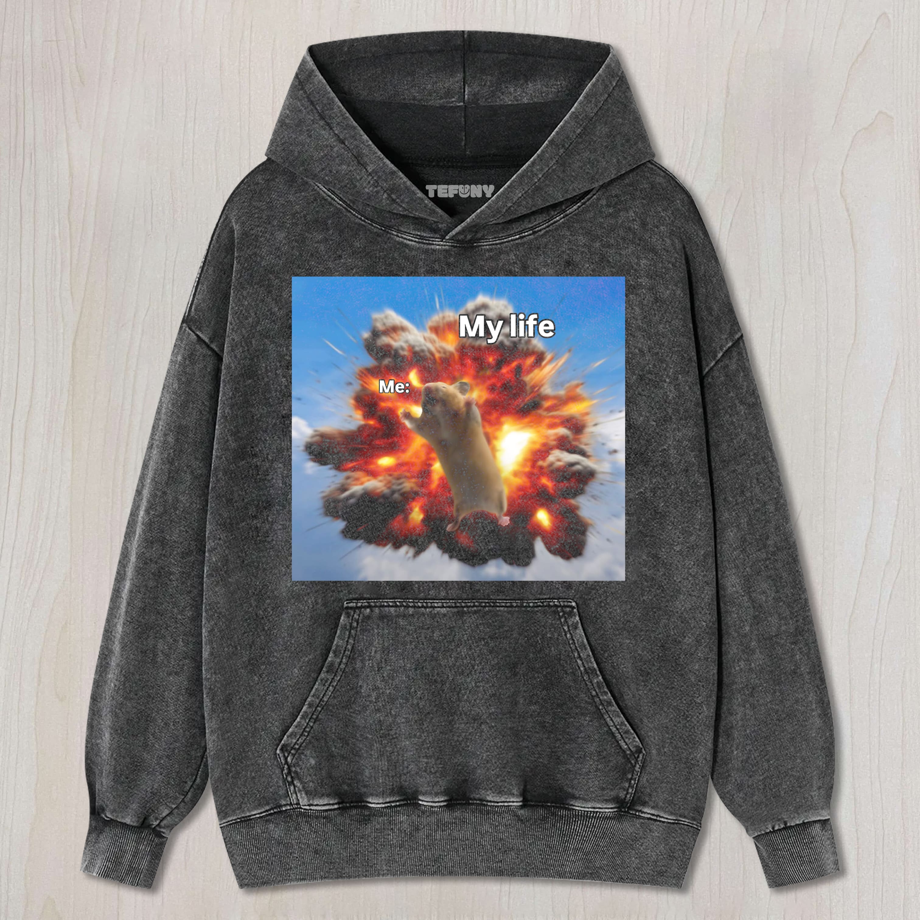 WACKY HAMSTER A3 TEE & SWEAT & HOOD