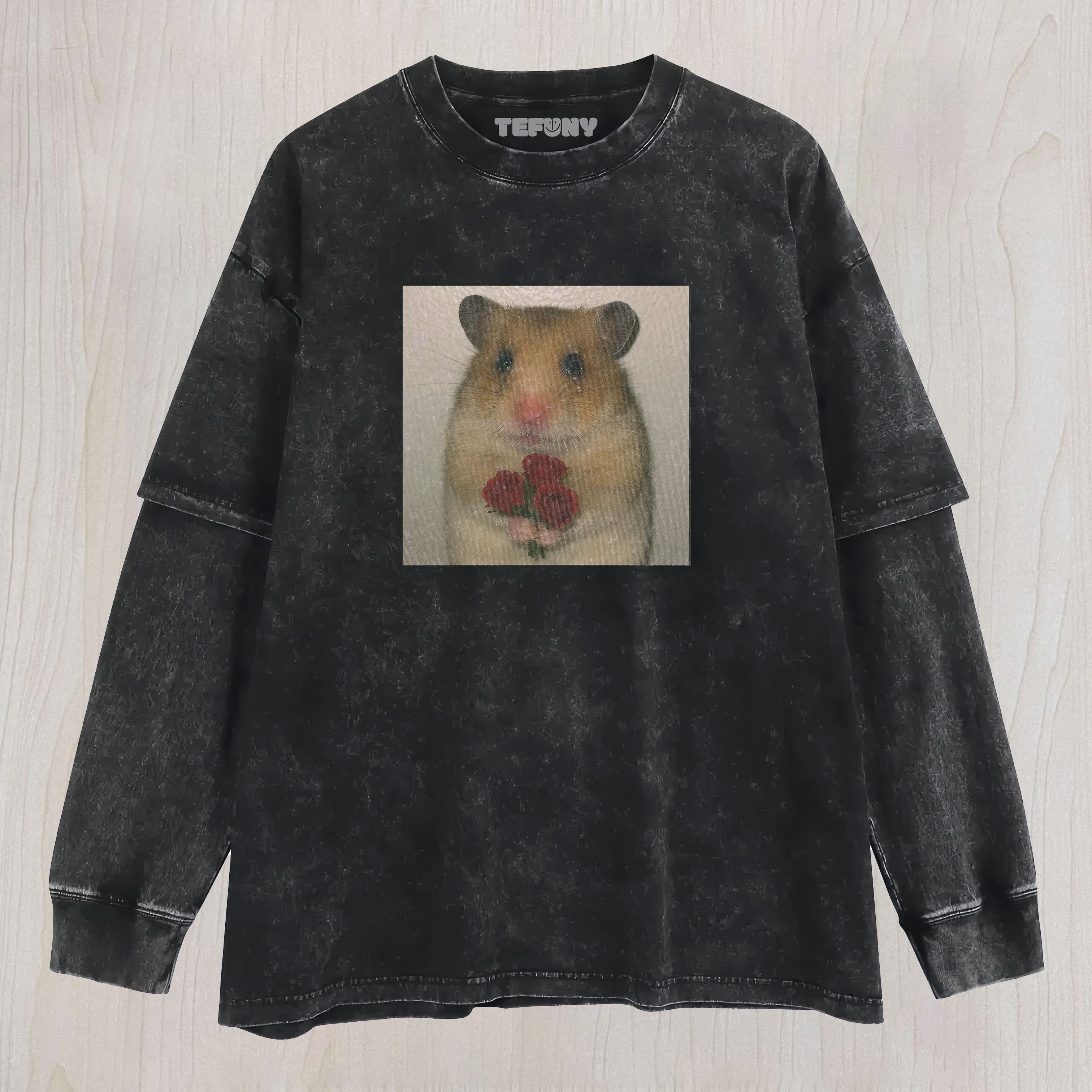 WACKY HAMSTER  -4 LAYERED LONG SLEEVE