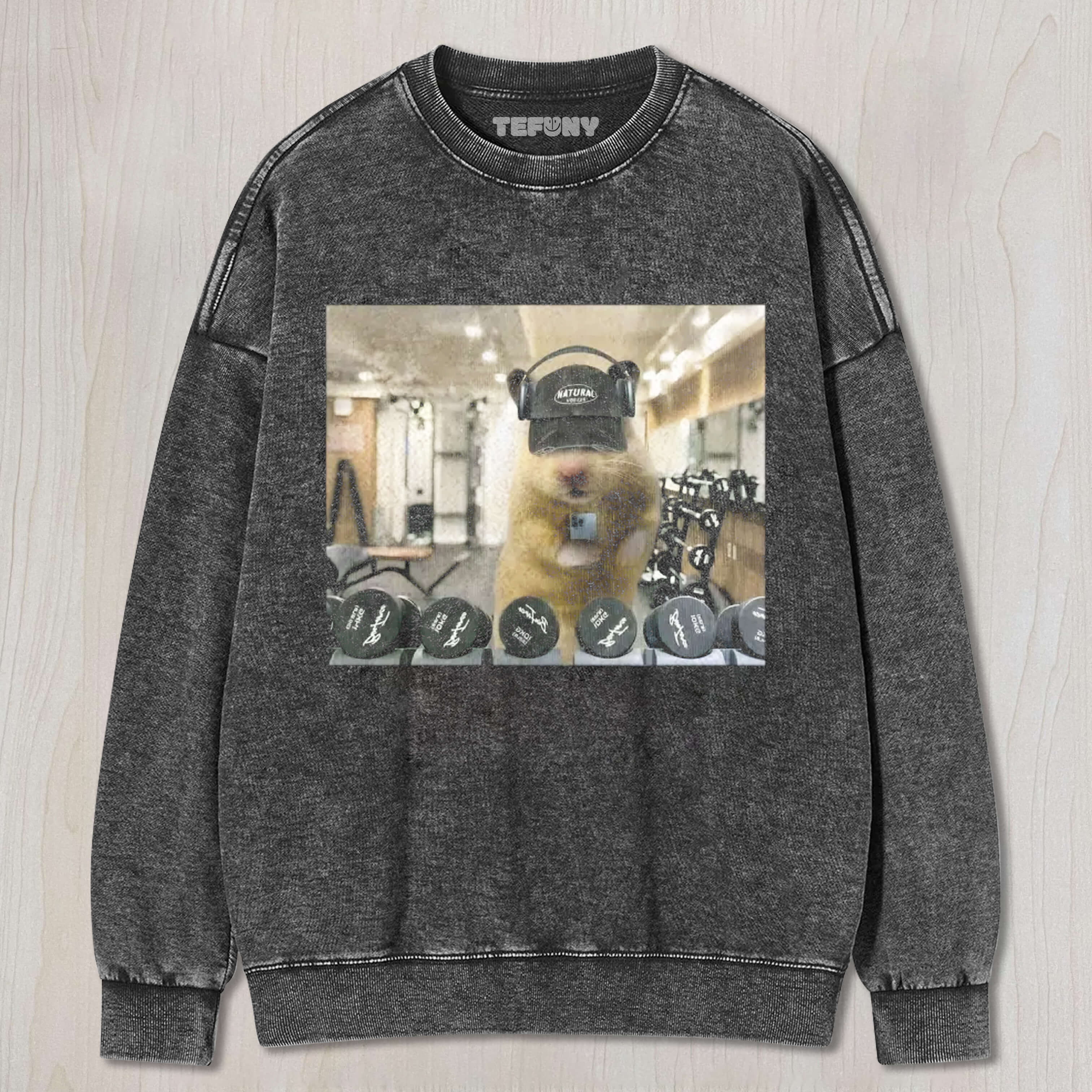 WACKY HAMSTER VINTAGE WASHED TEE & SWEAT & HOOD