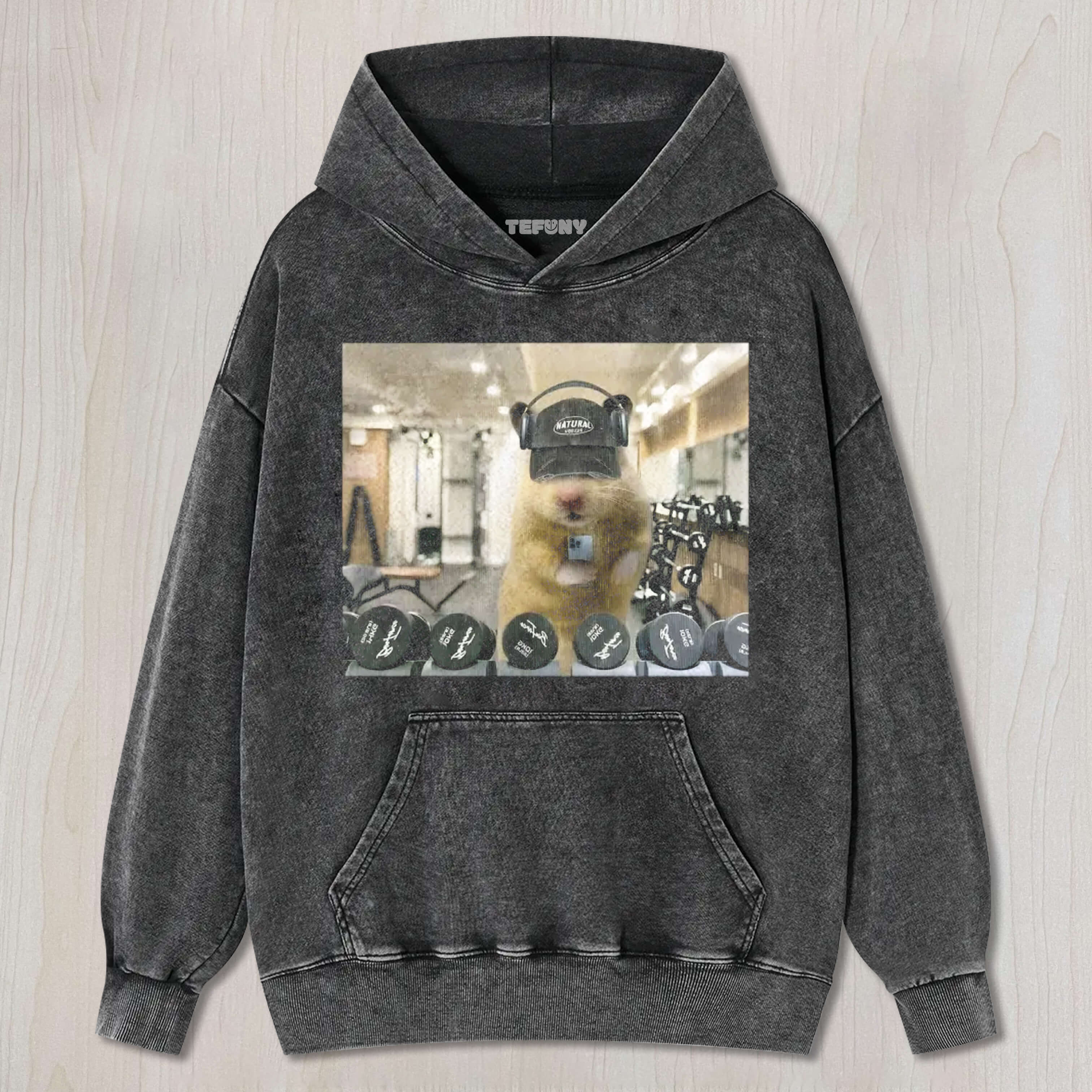 WACKY HAMSTER VINTAGE WASHED TEE & SWEAT & HOOD