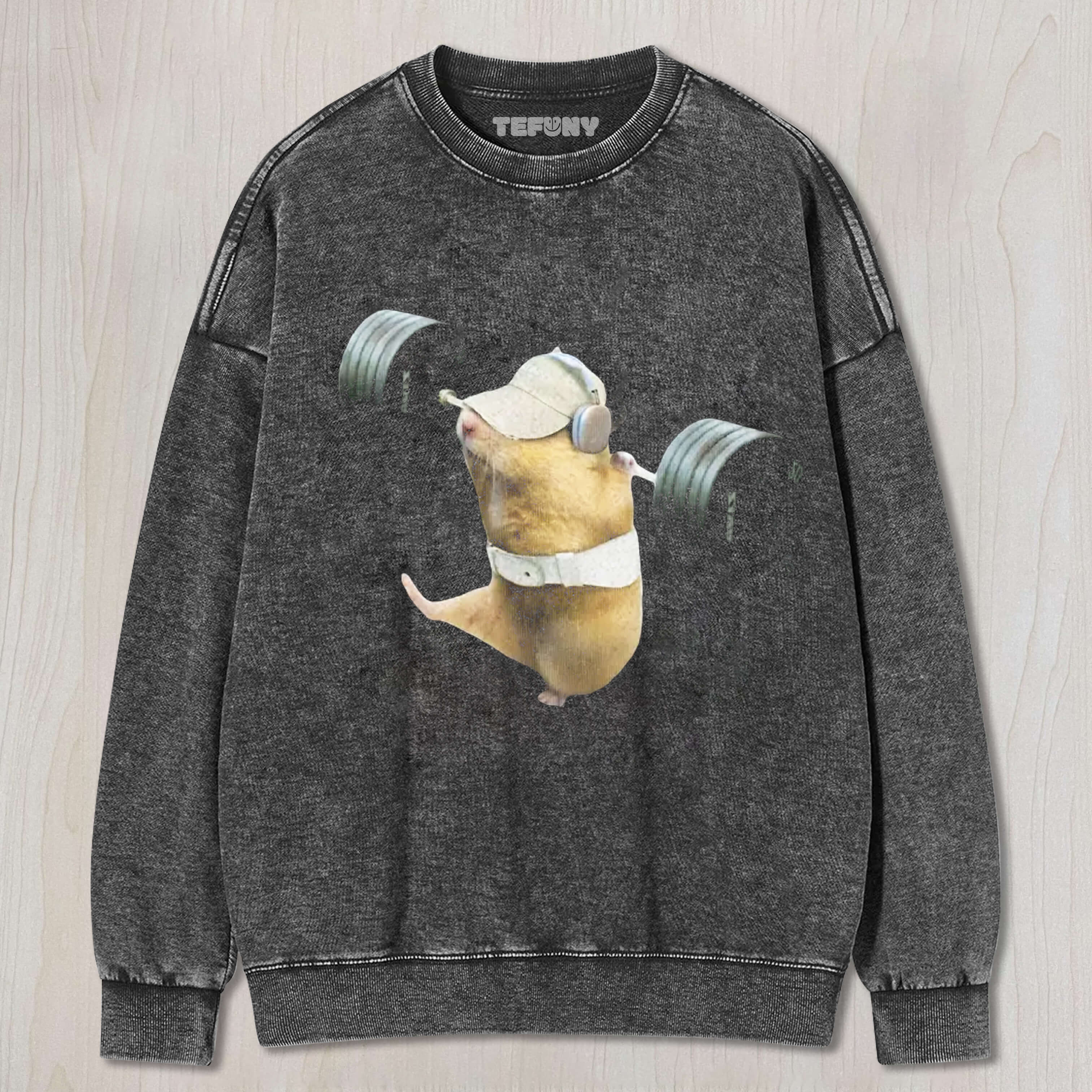 WACKY HAMSTER VINTAGE WASHED V1 TEE & SWEAT & HOOD