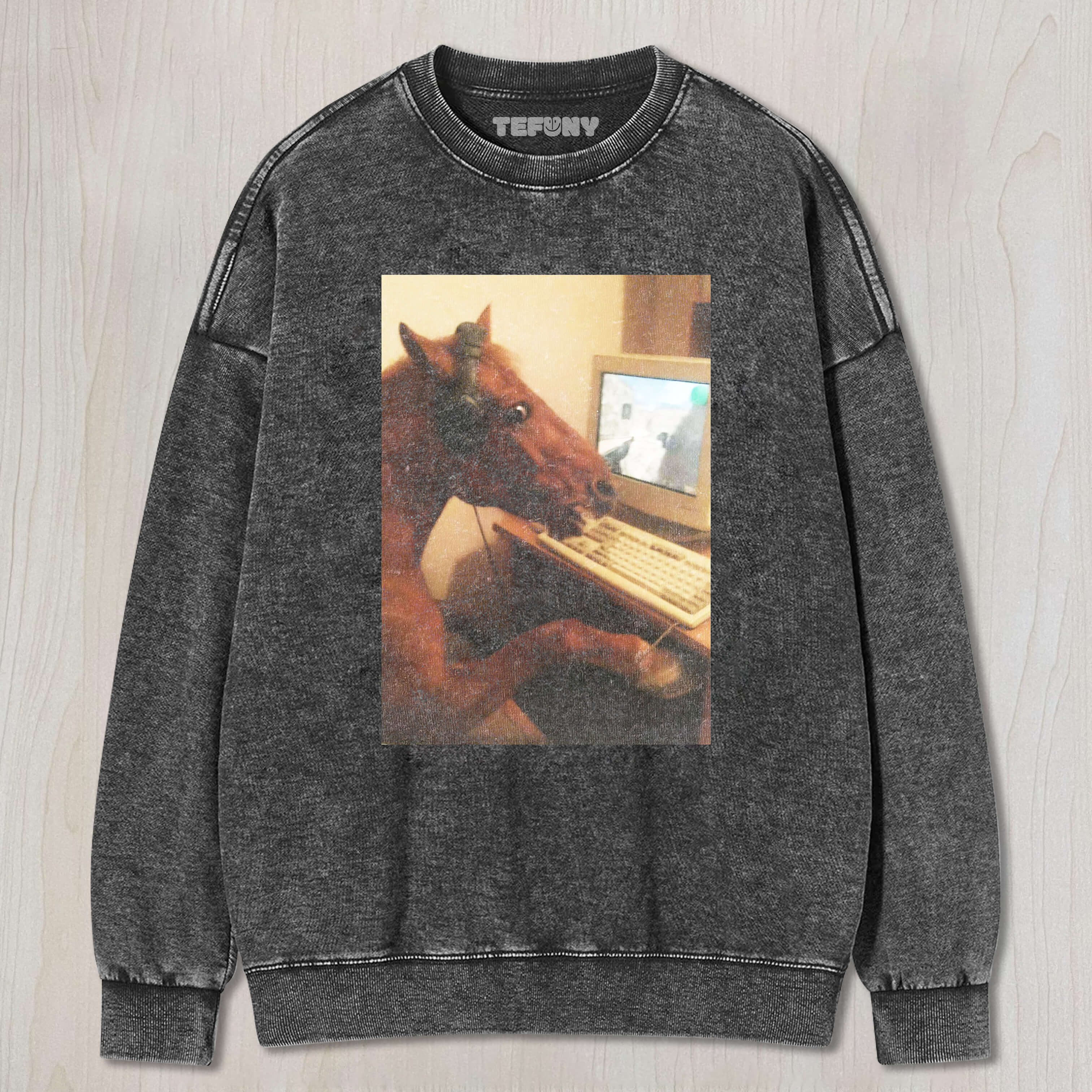WACKY HORSE TEE & SWEAT & HOOD