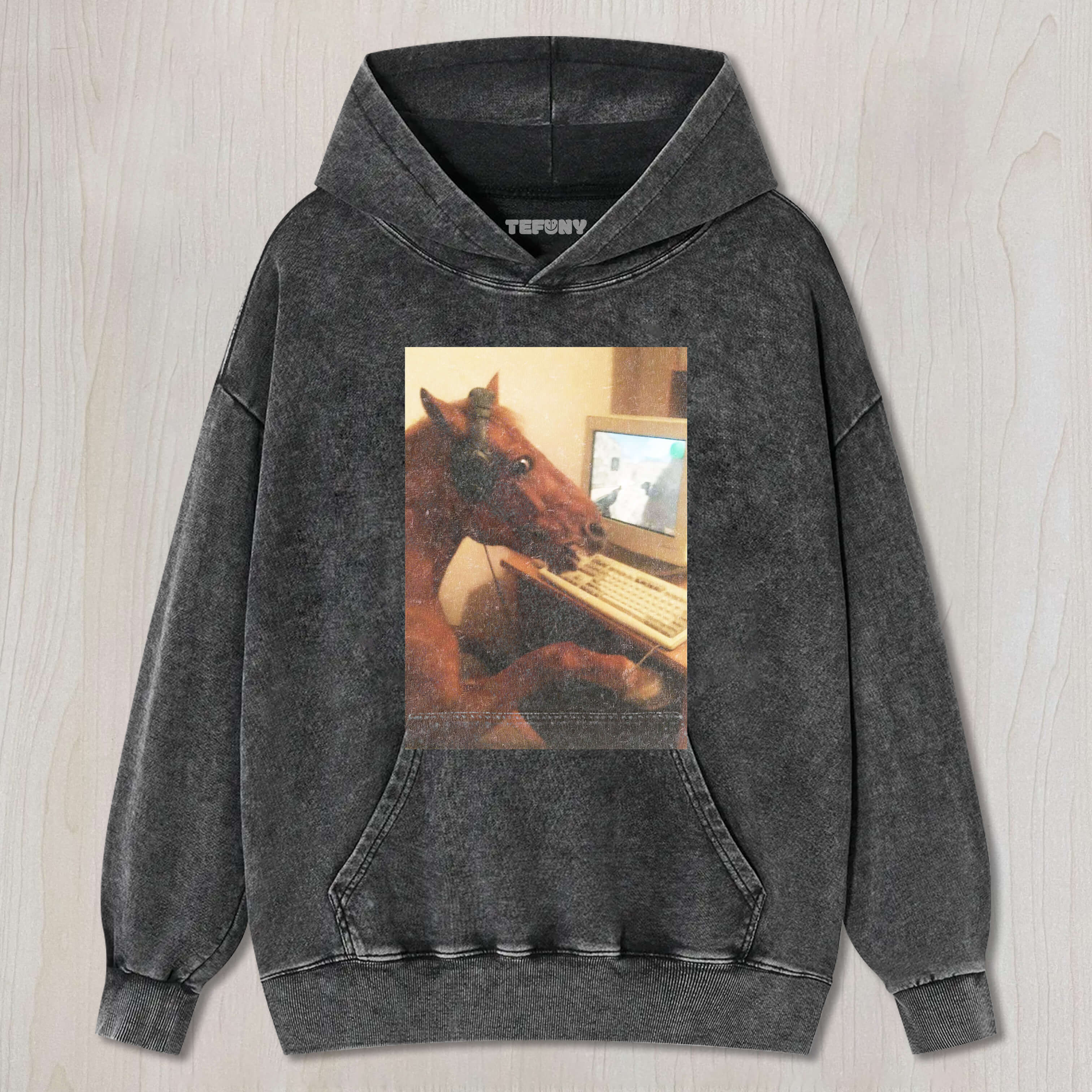 WACKY HORSE TEE & SWEAT & HOOD