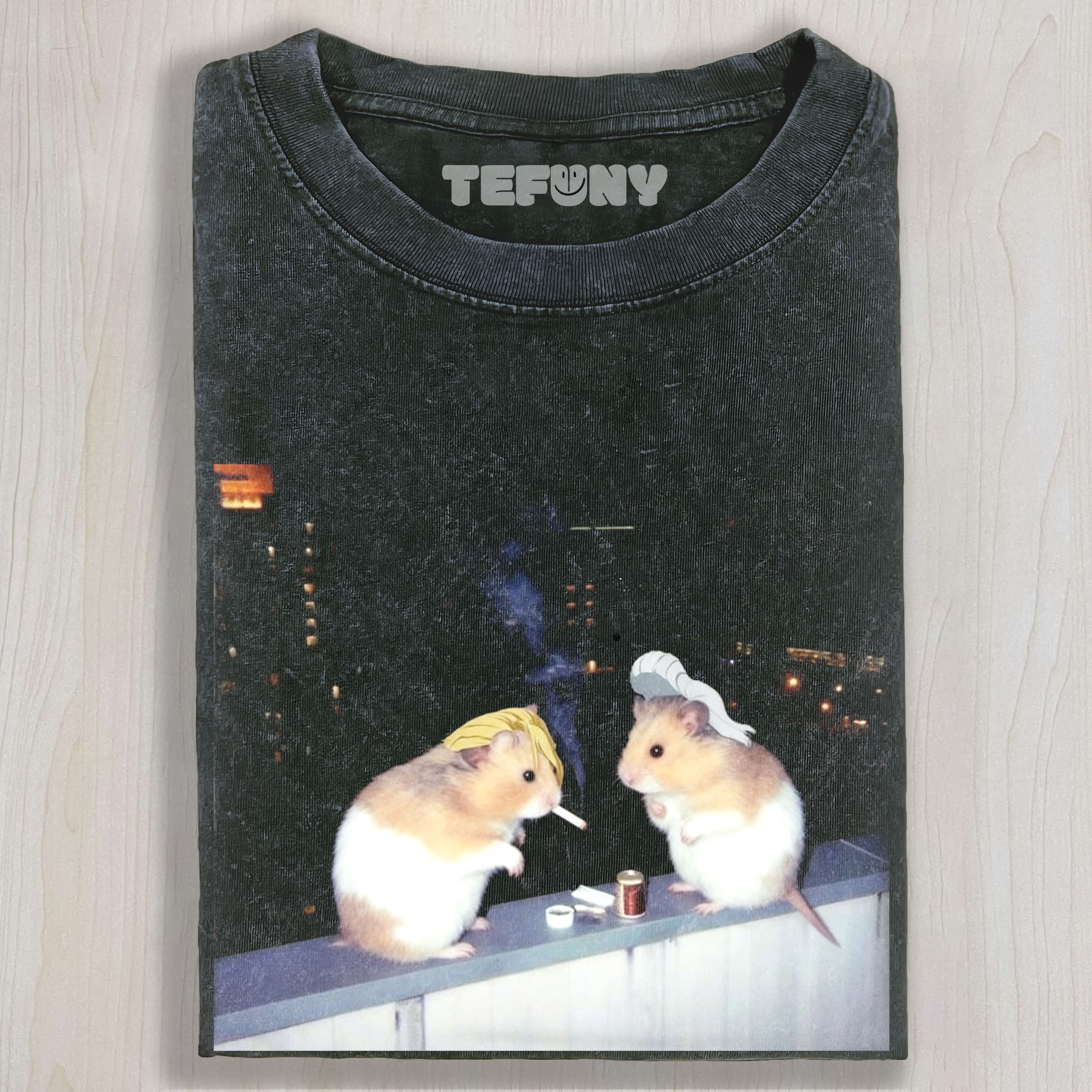 WACKY SMOKING HAMSTER TEE & SWEAT & HOOD