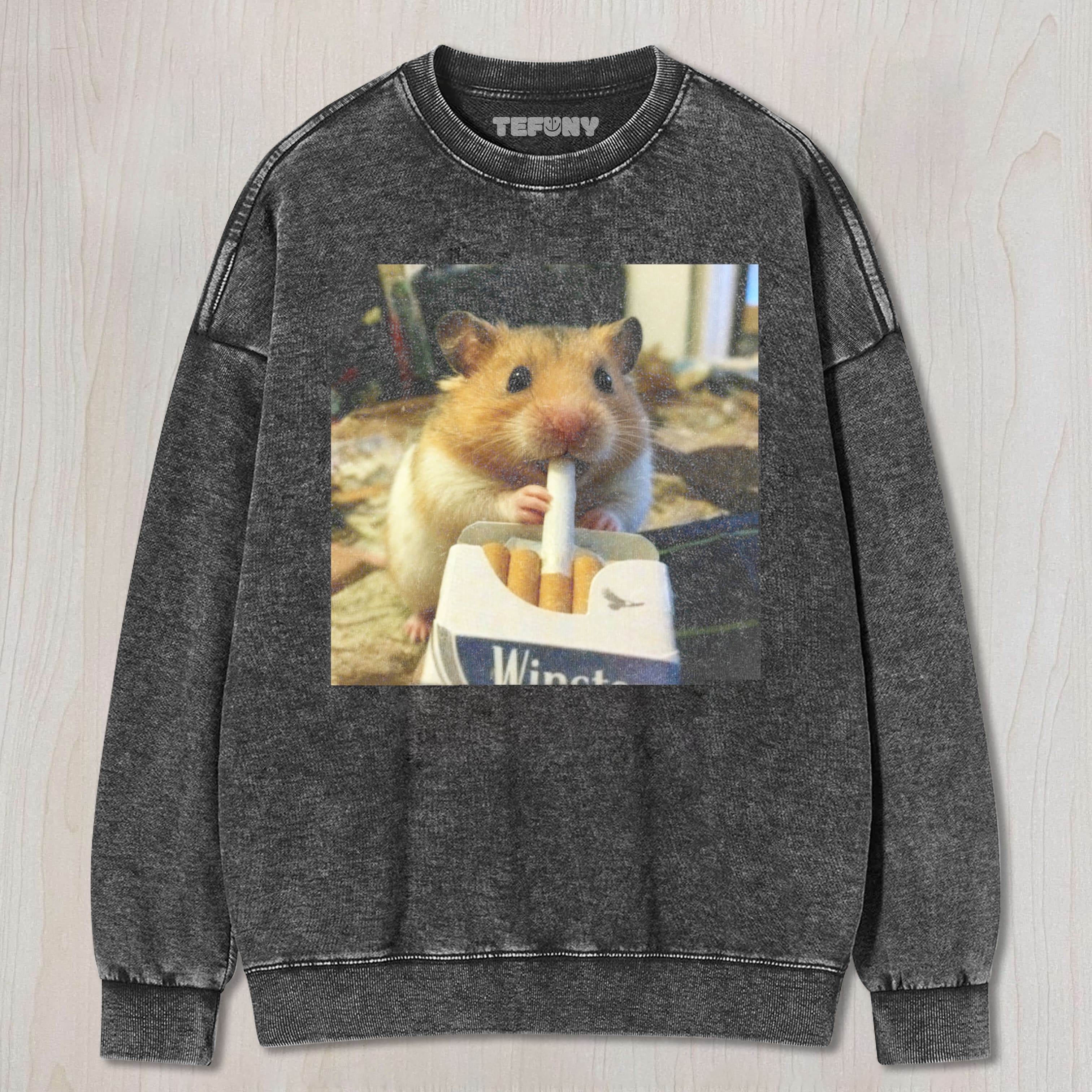 WACKY SMOKING HAMSTER V1 TEE & SWEAT & HOOD