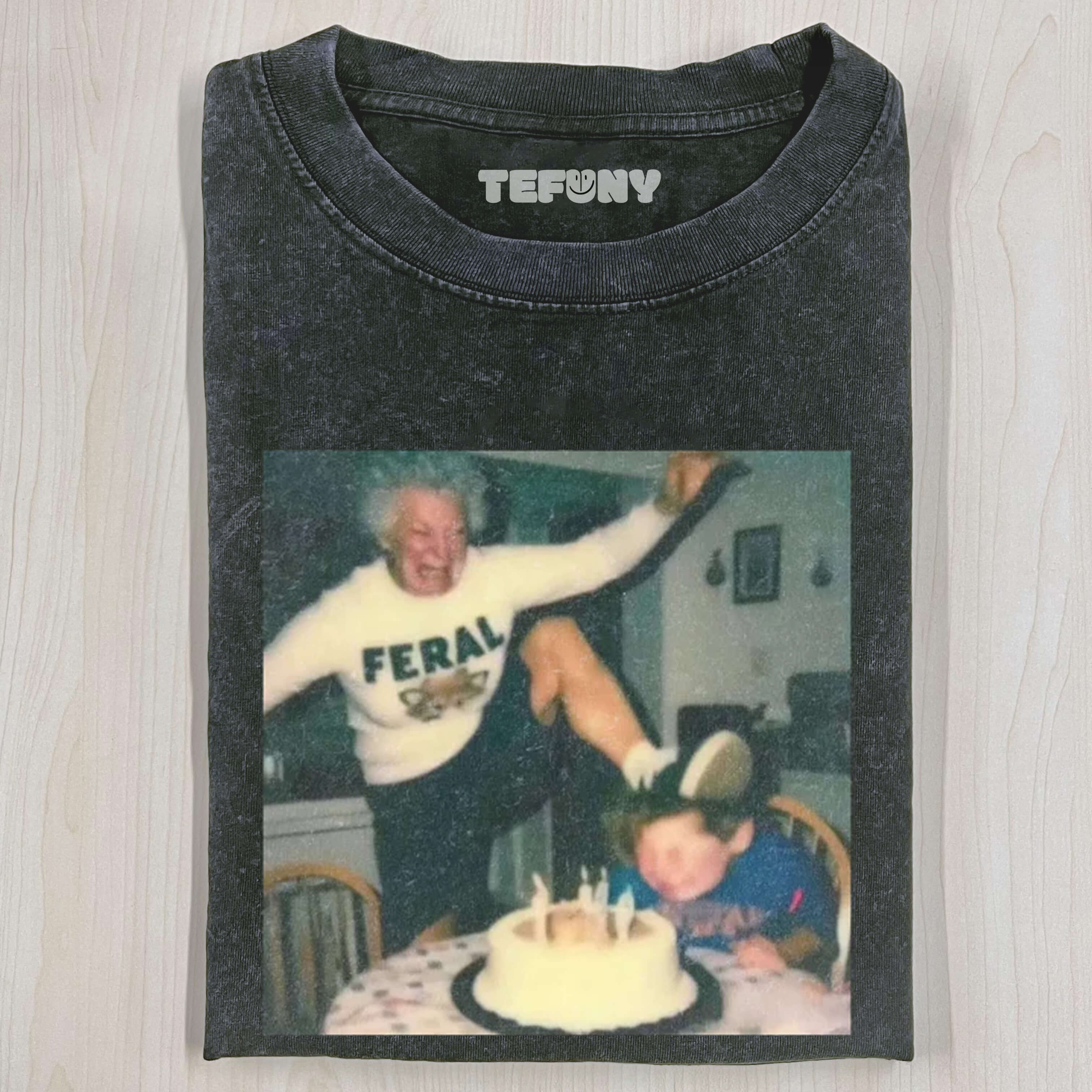 WACKY PATTERN TEE