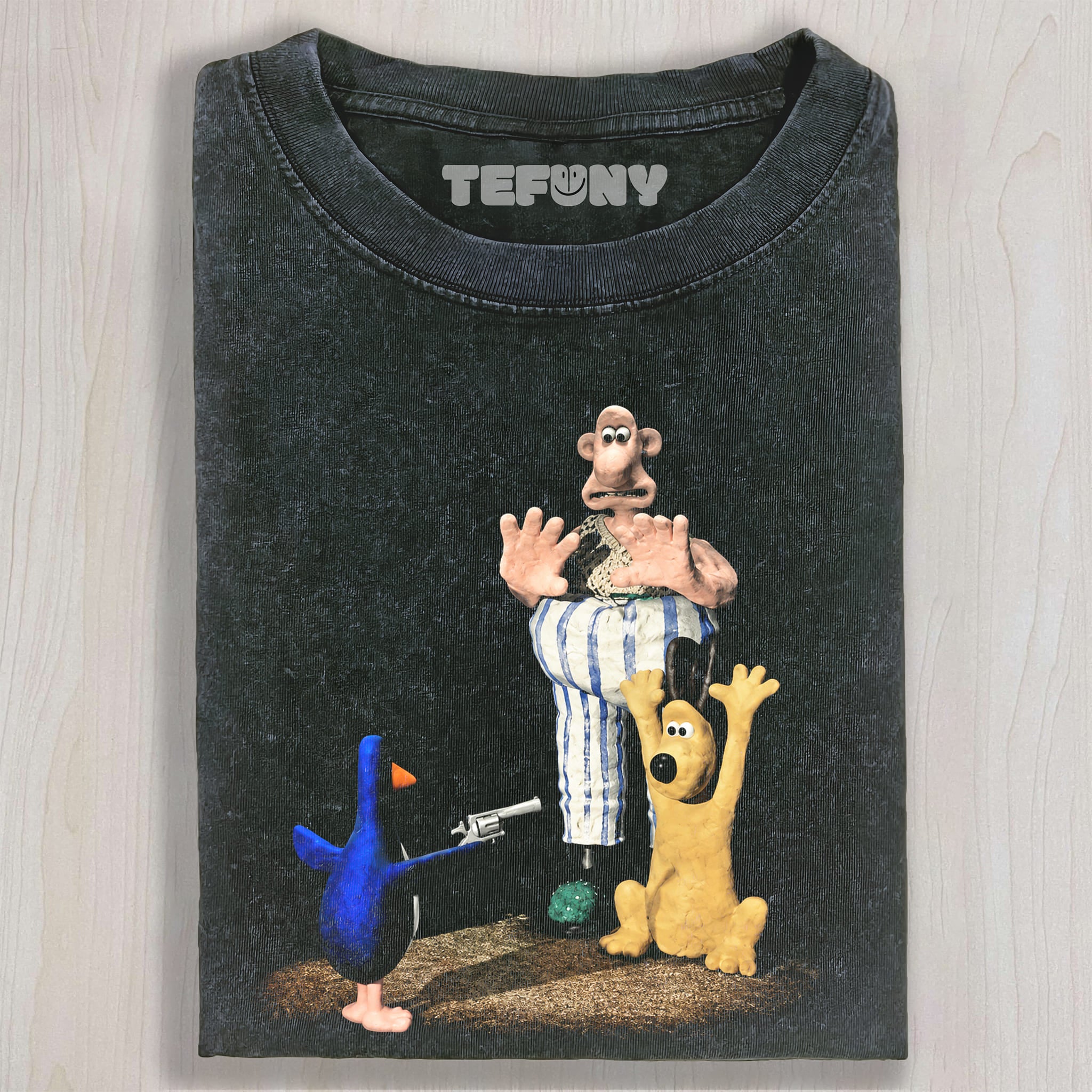 WALLACE & GROMIT UNISEX TEE, TANK TOP, LAYERED LS, SWEATSHIRT & HOODIE