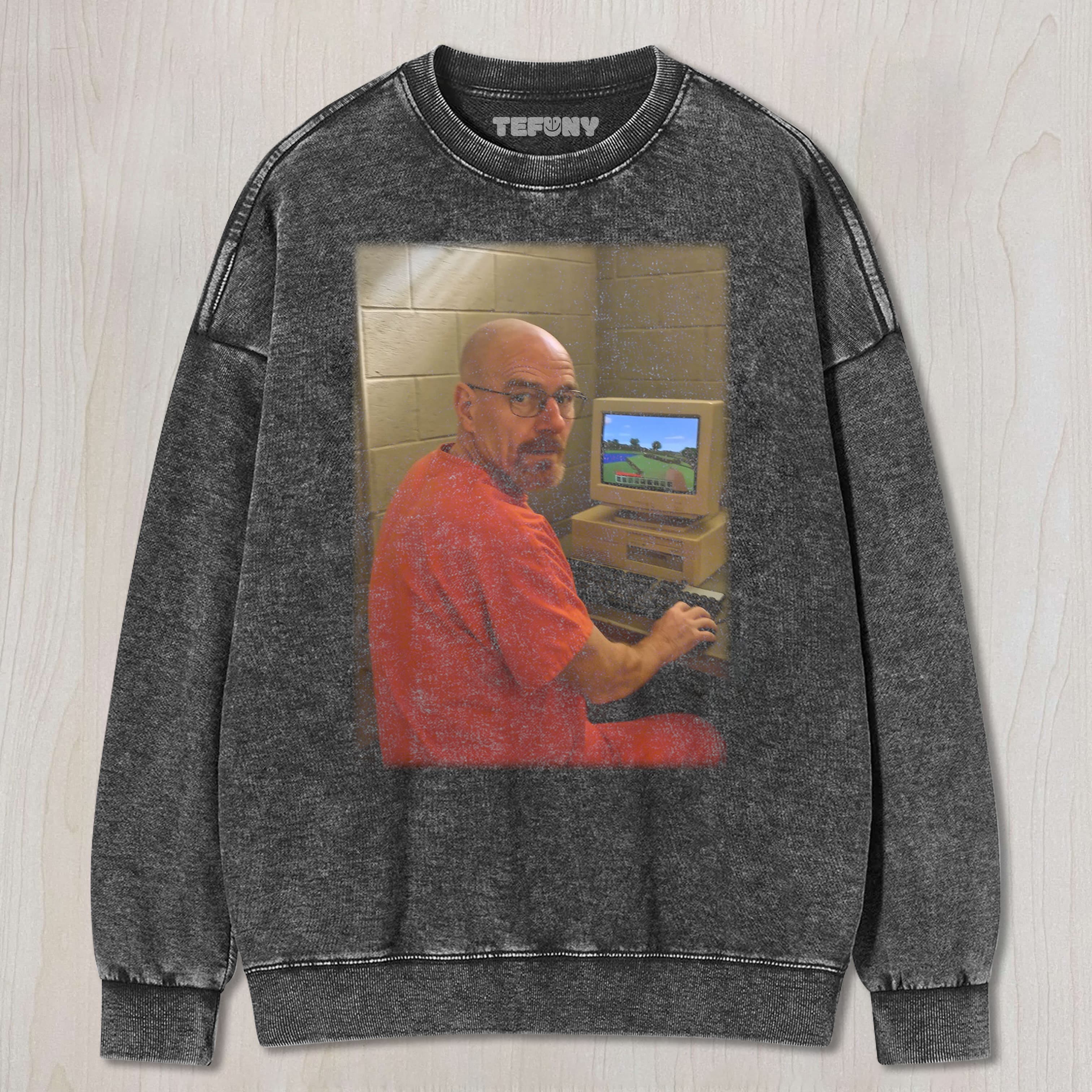 WALTER WHITE RETRO GAME TEE & SWEAT & HOOD