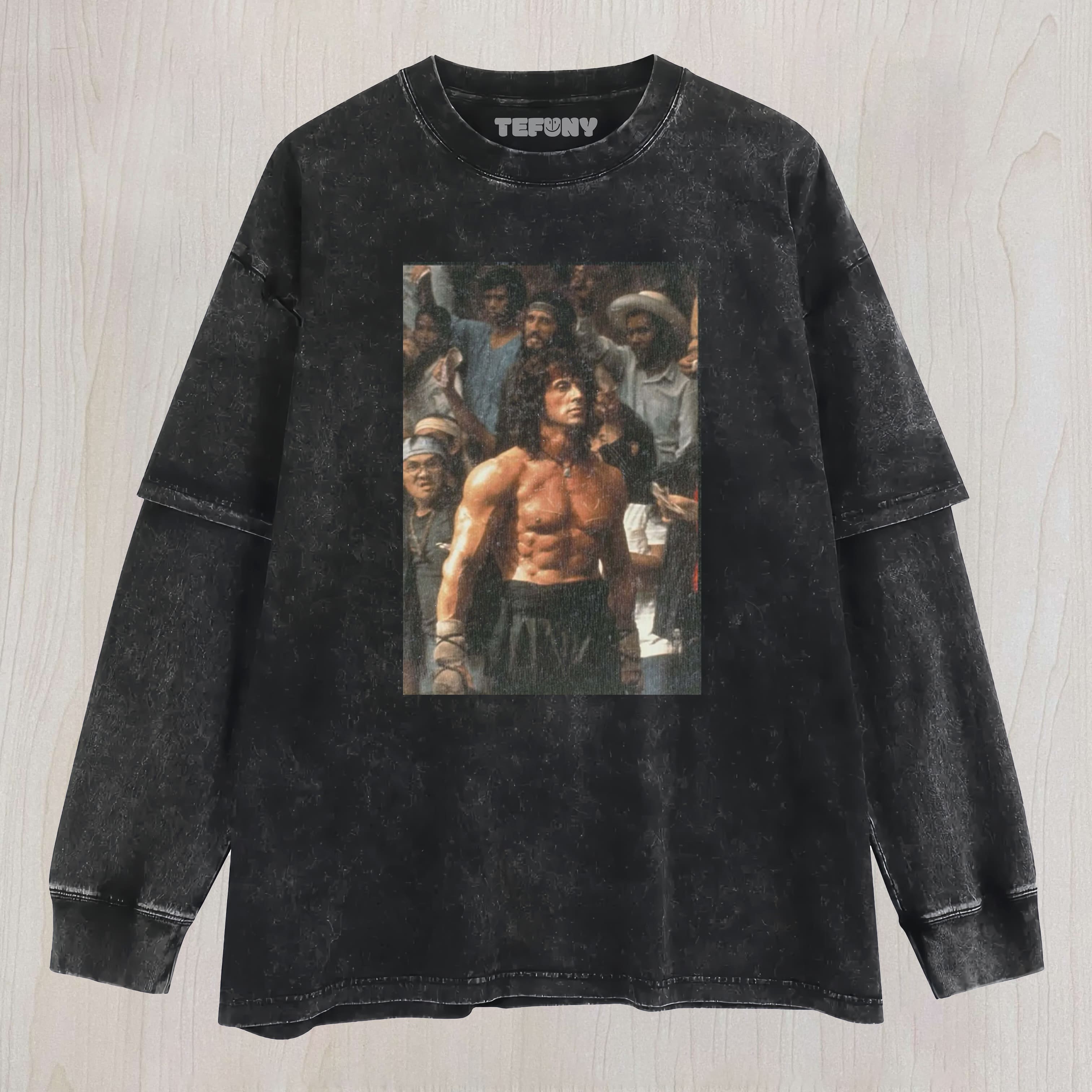 WARRIOR IN CROWD UNISEX TEE, TANK TOP, LAYERED LS, SWEATSHIRT & HOODIE