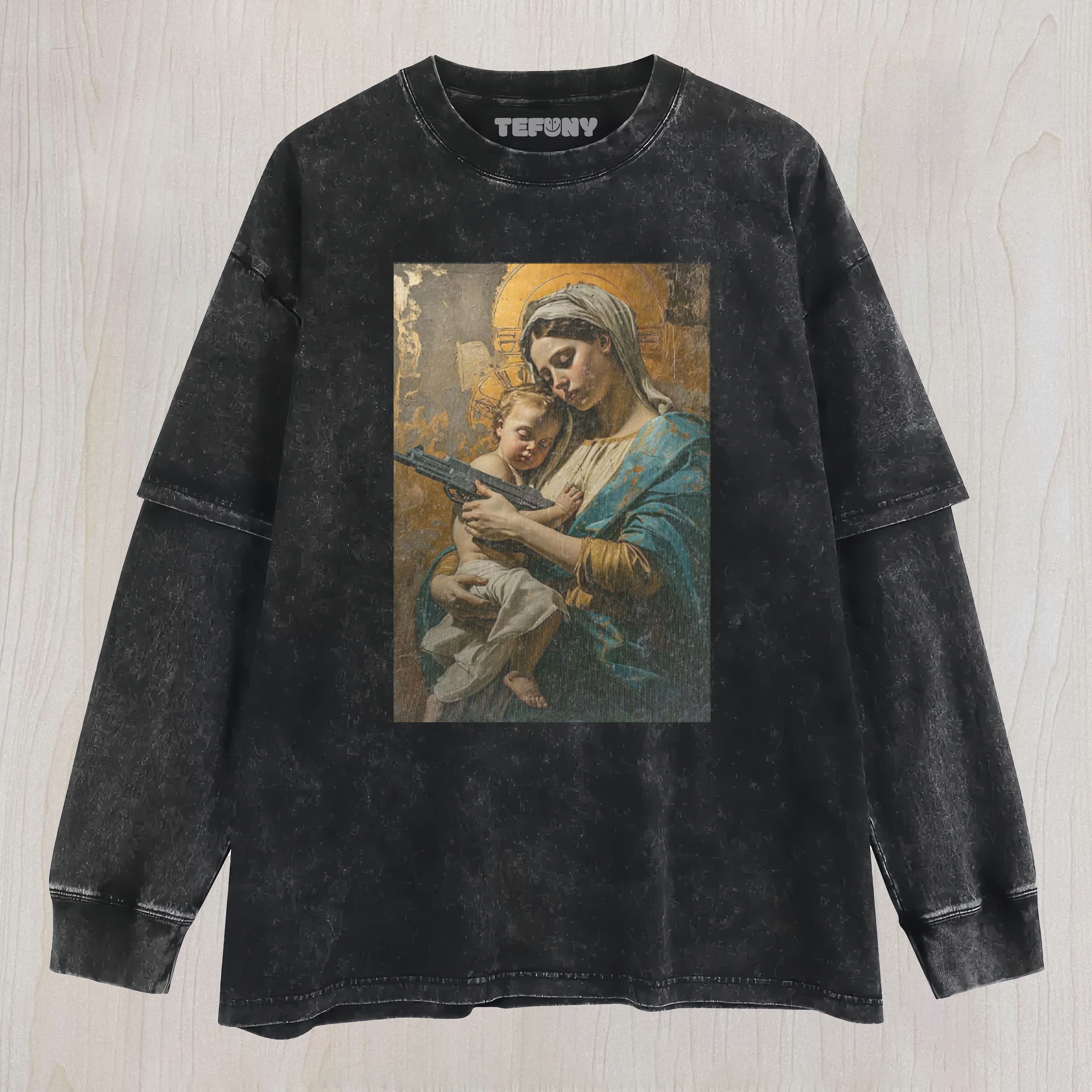 WARRIOR MARY UNISEX TEE, TANK TOP, LAYERED LS, SWEATSHIRT & HOODIE