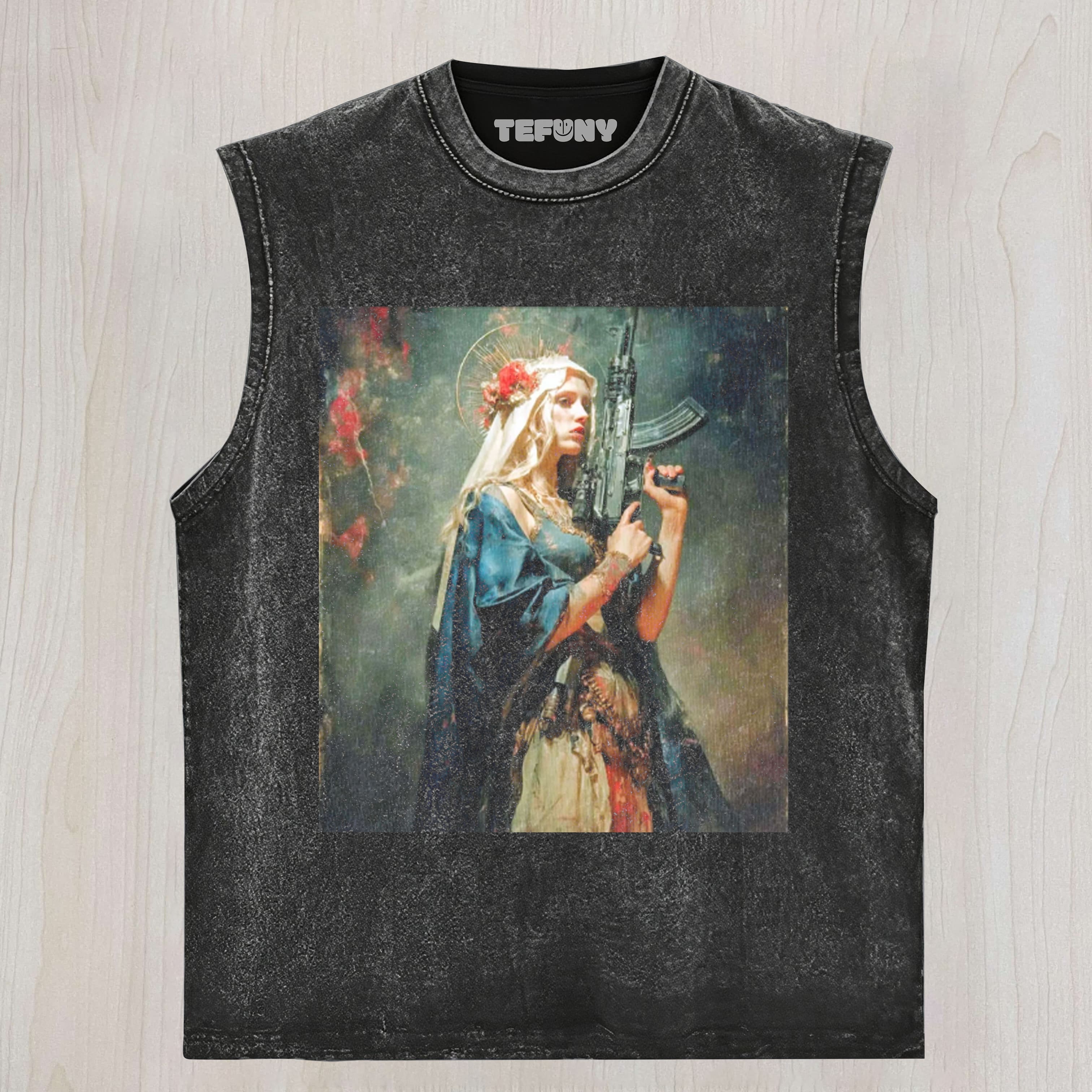 WARRIOR SAINT UNISEX TEE, TANK TOP, LAYERED LS, SWEATSHIRT & HOODIE