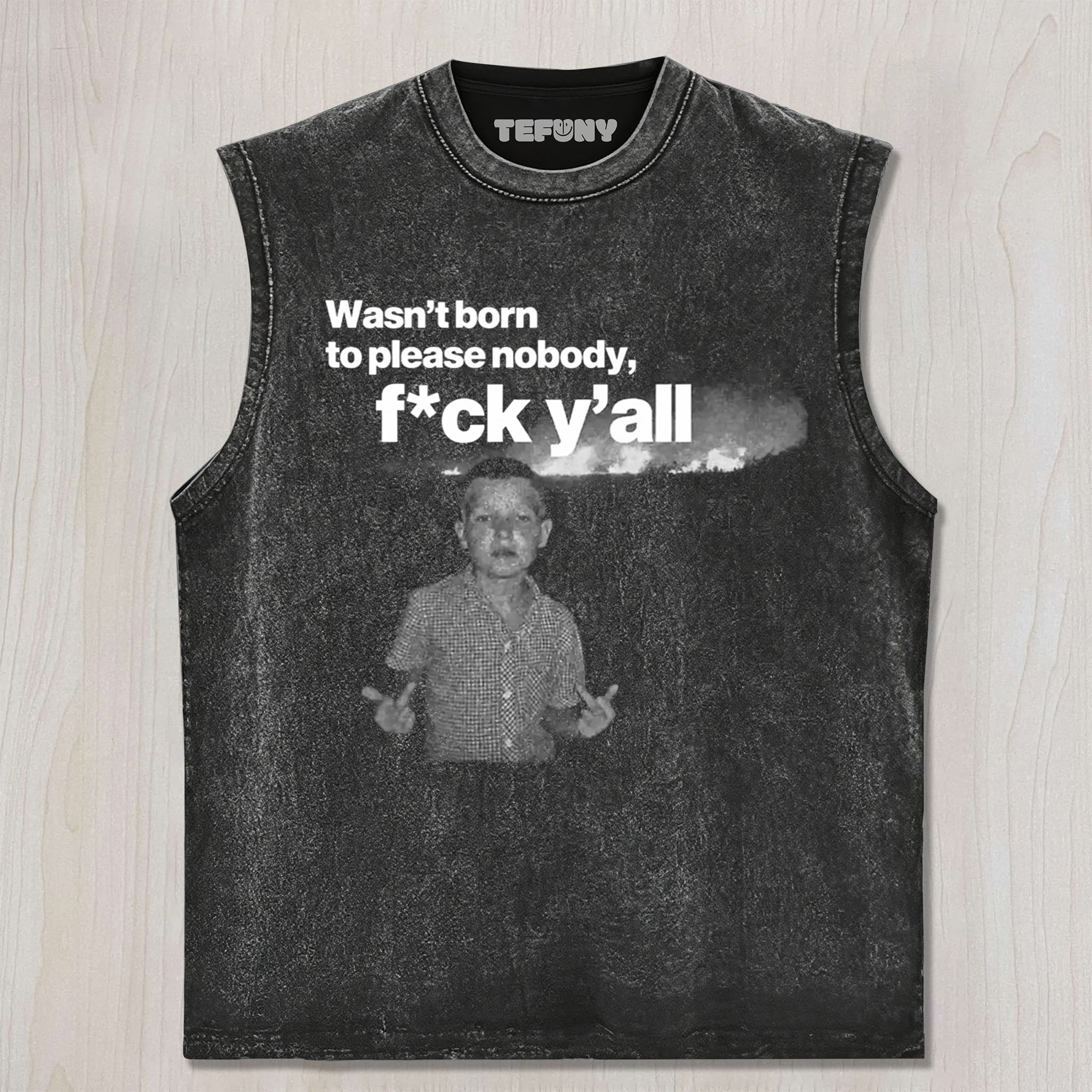 WASN'T BORN TO PLEASE NOBODY UNISEX TEE, TANK TOP, LAYERED LS, SWEATSHIRT & HOODIE