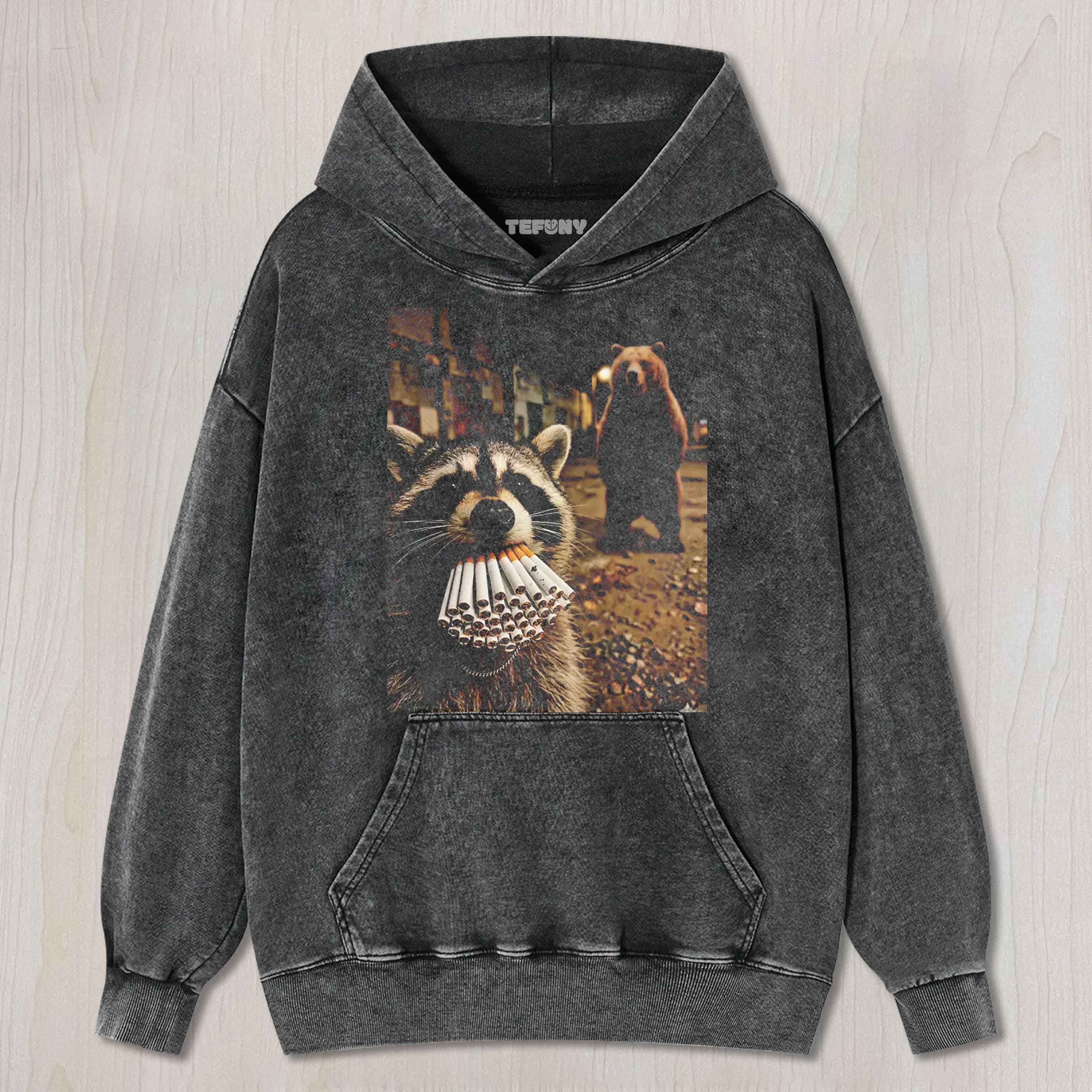 WEATERN RACCOON UNISEX TEE, TANK TOP, LAYERED LS, SWEATSHIRT & HOODIE