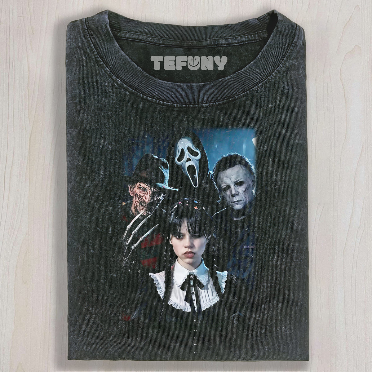 WEDNESDAY AND HORROR UNISEX TEE, TANK TOP, LAYERED LS, SWEATSHIRT & HOODIE